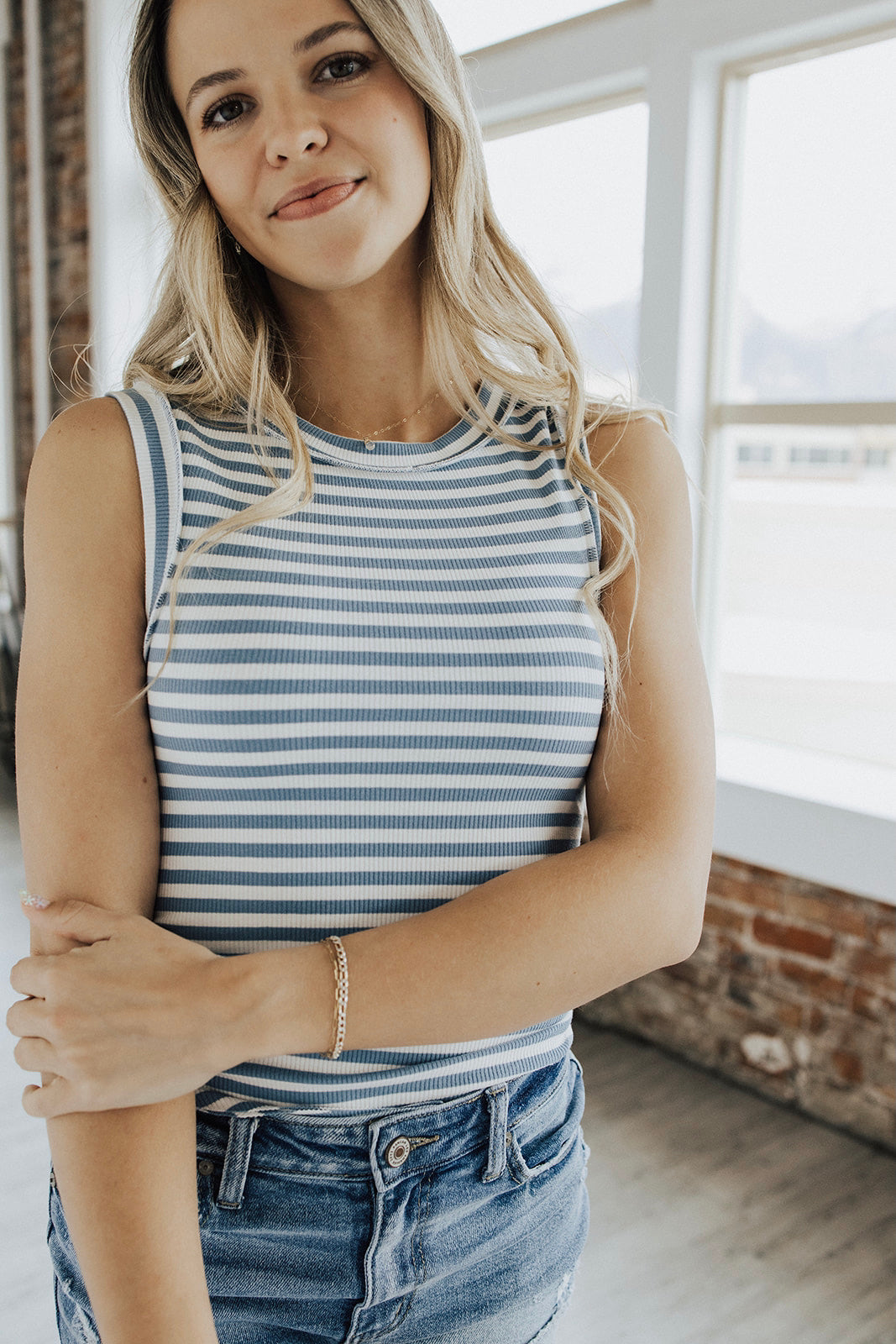 Heatwave Striped Tank - FINAL SALE