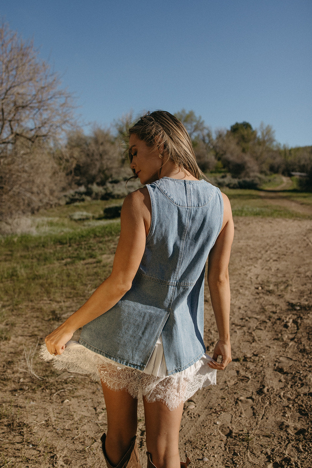 Midtown Denim Vest