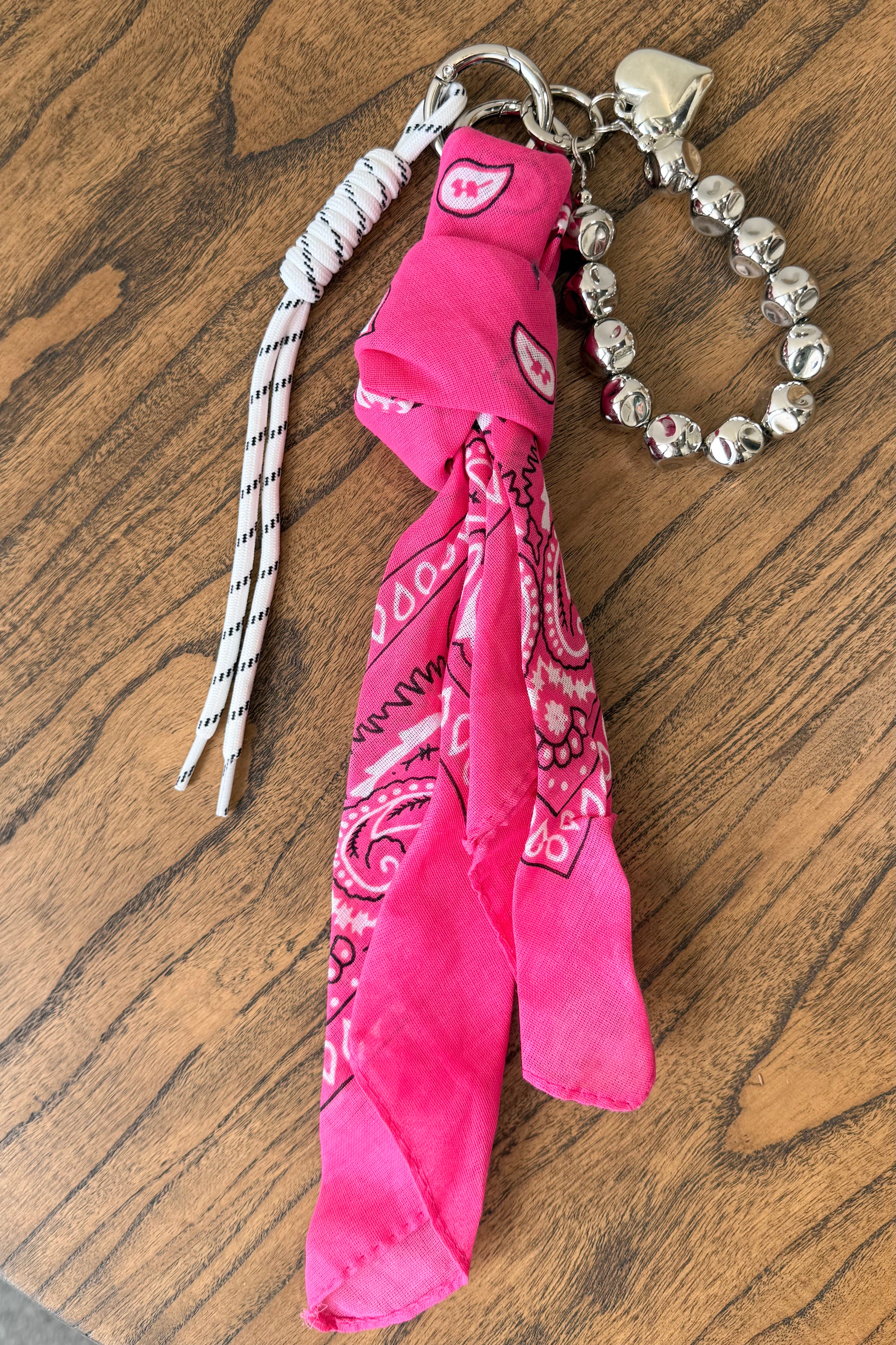 Bandana Bound Handbag Charm