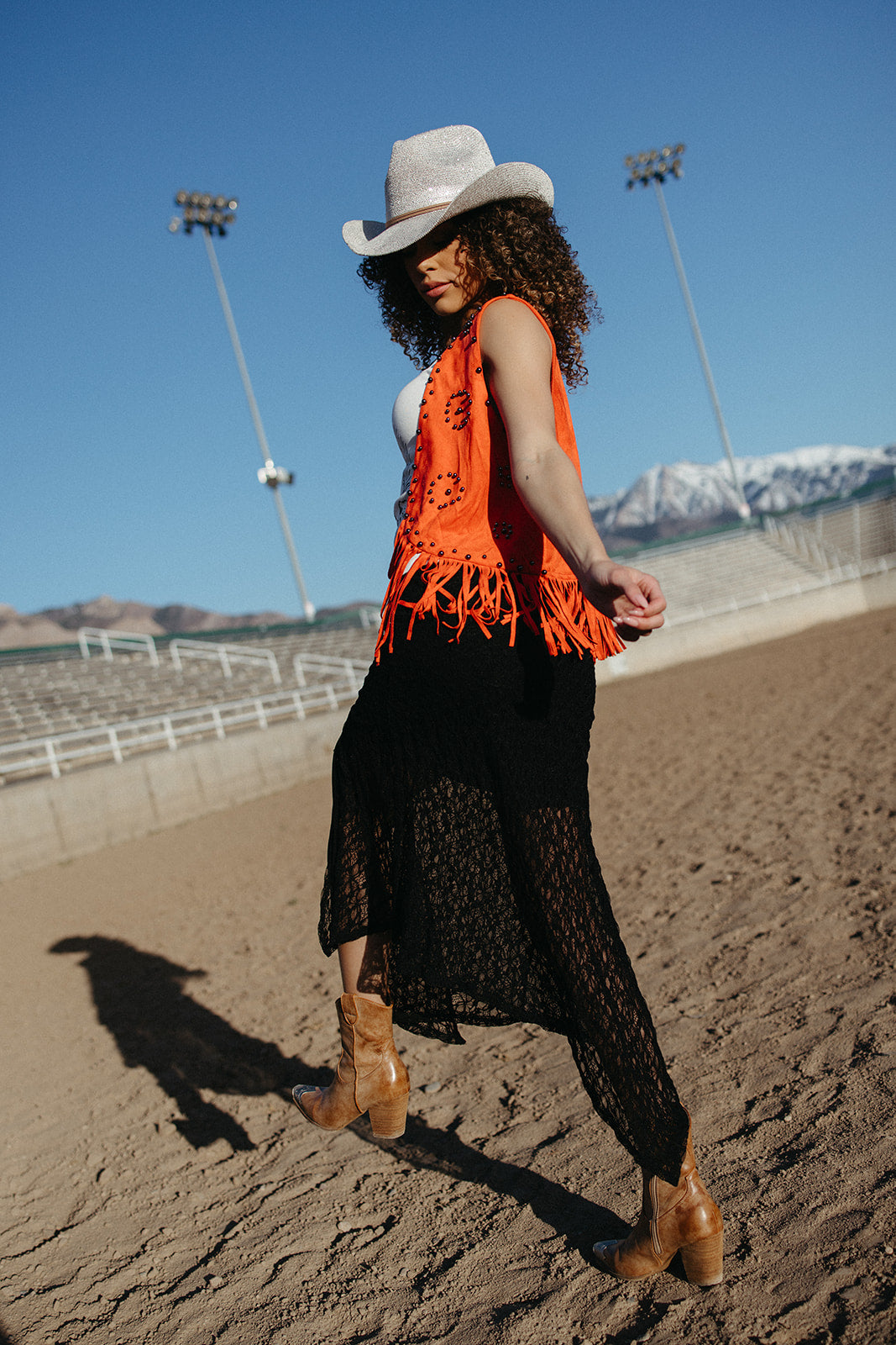 Barnfire Babe Fringe Vest