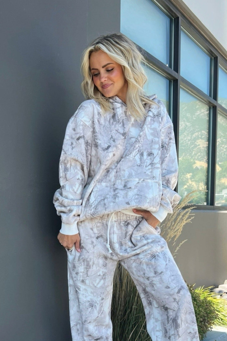 Happy Camper Camo Hoodie