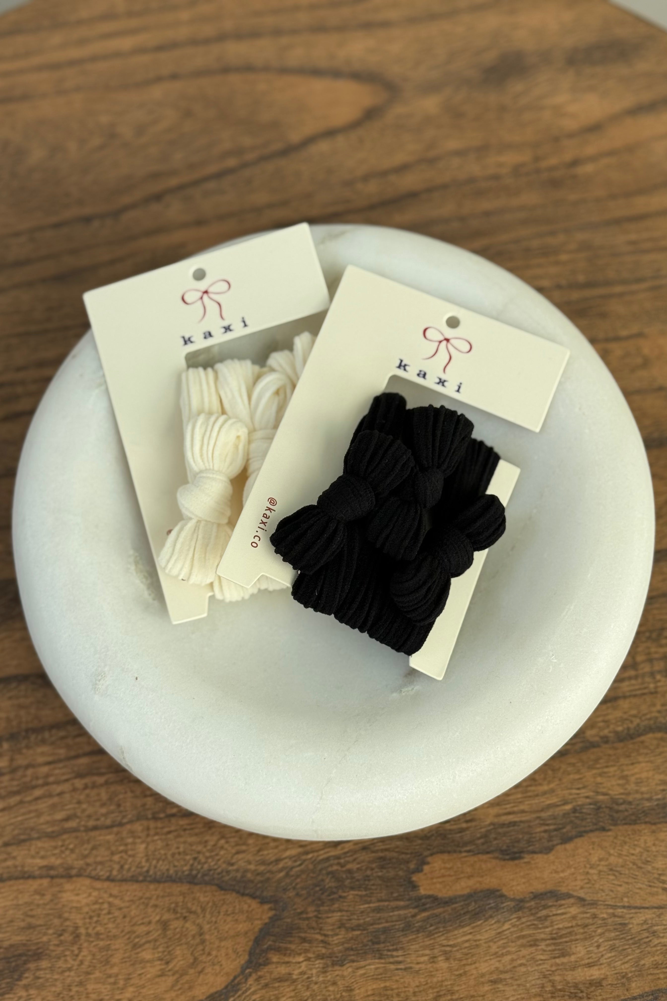 bow design hair ties