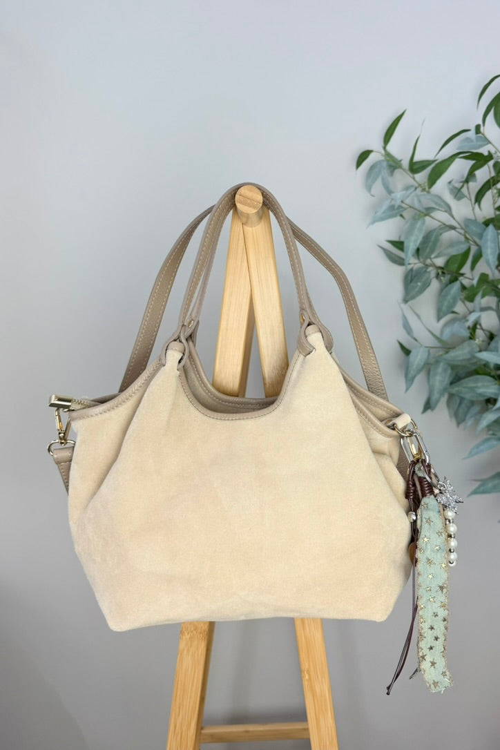 Charmed & Ready Suede Bag