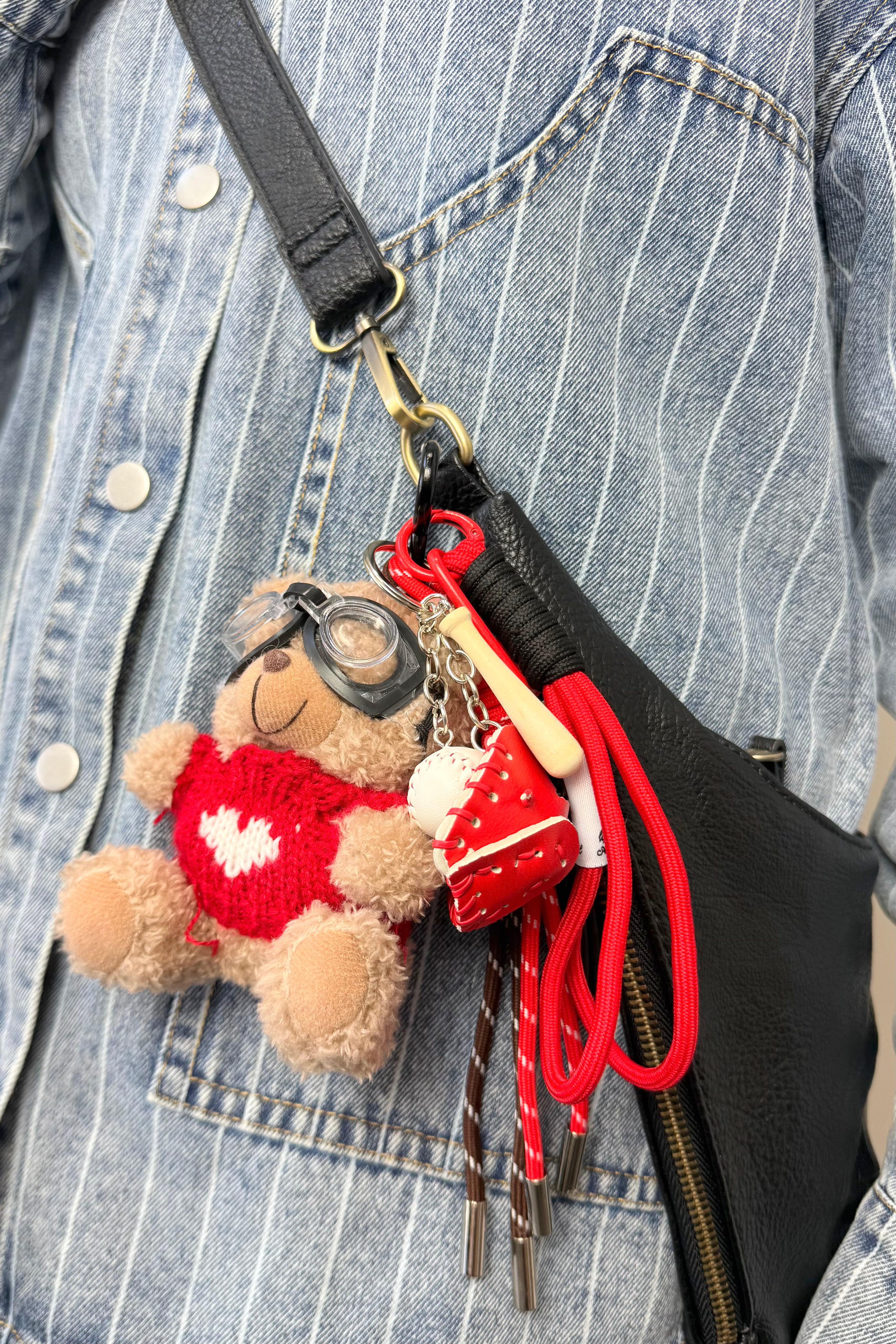 Teddy Travels Handbag Charm