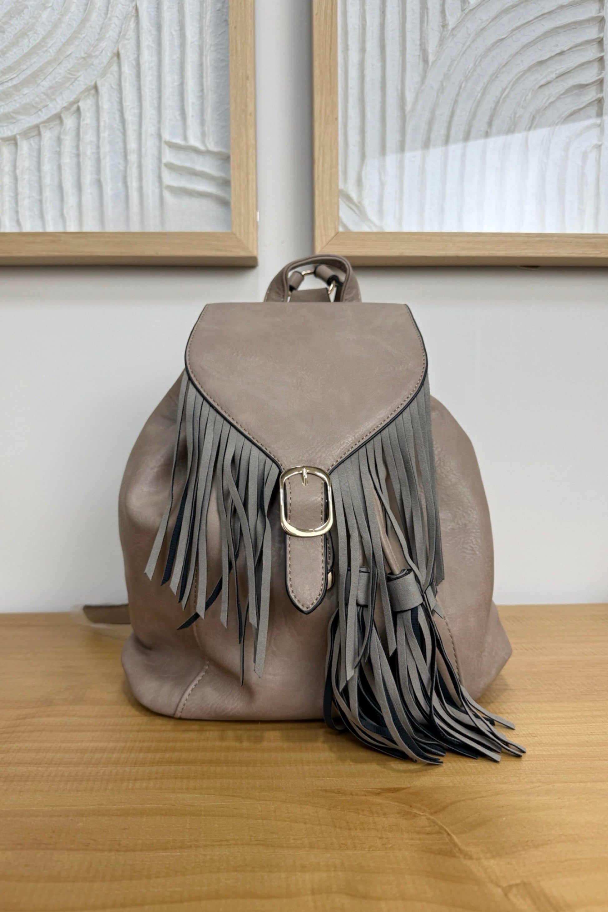 Tethered Wind Fringe Backpack