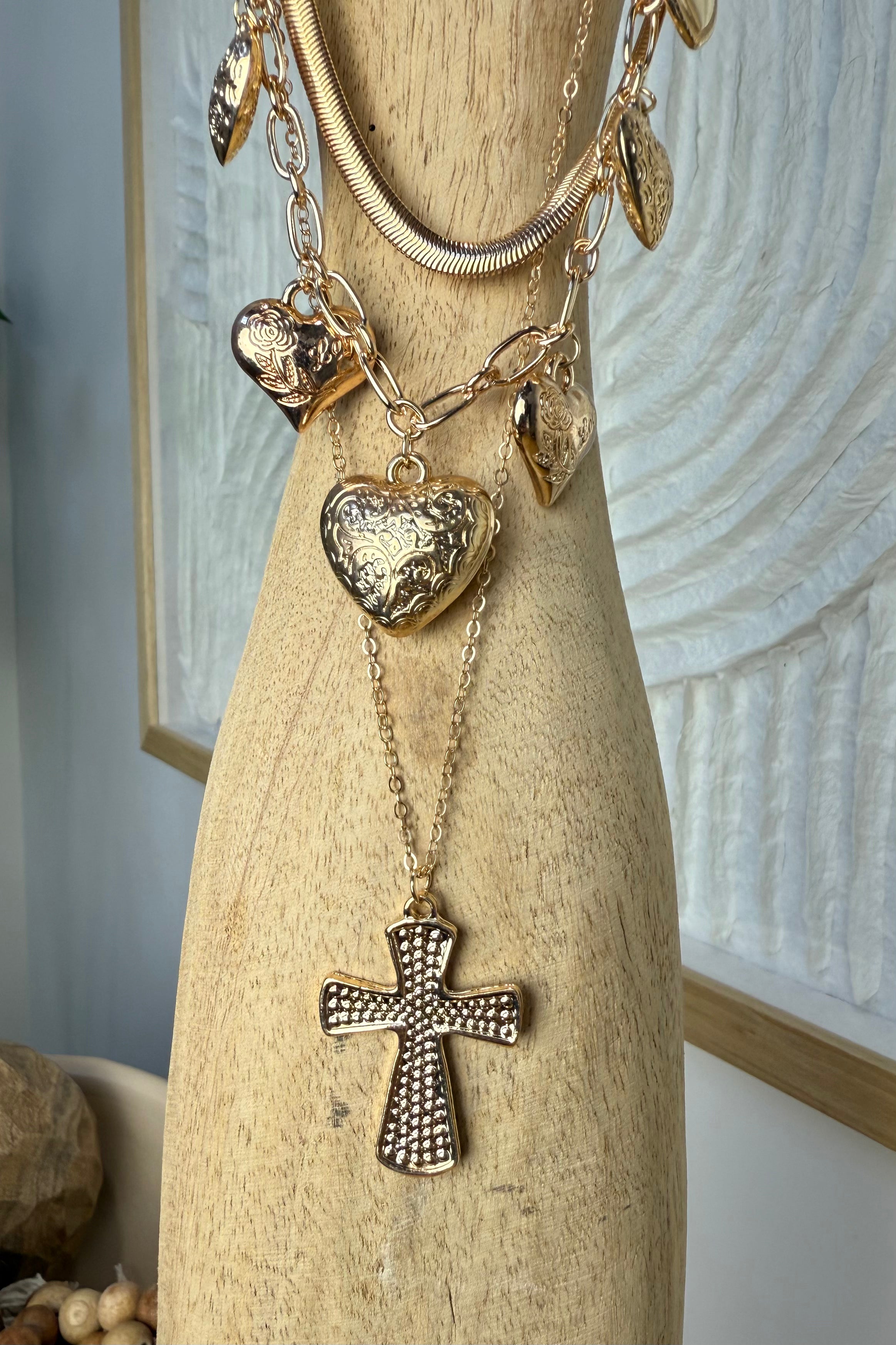 Be Still My Heart Charm Necklace