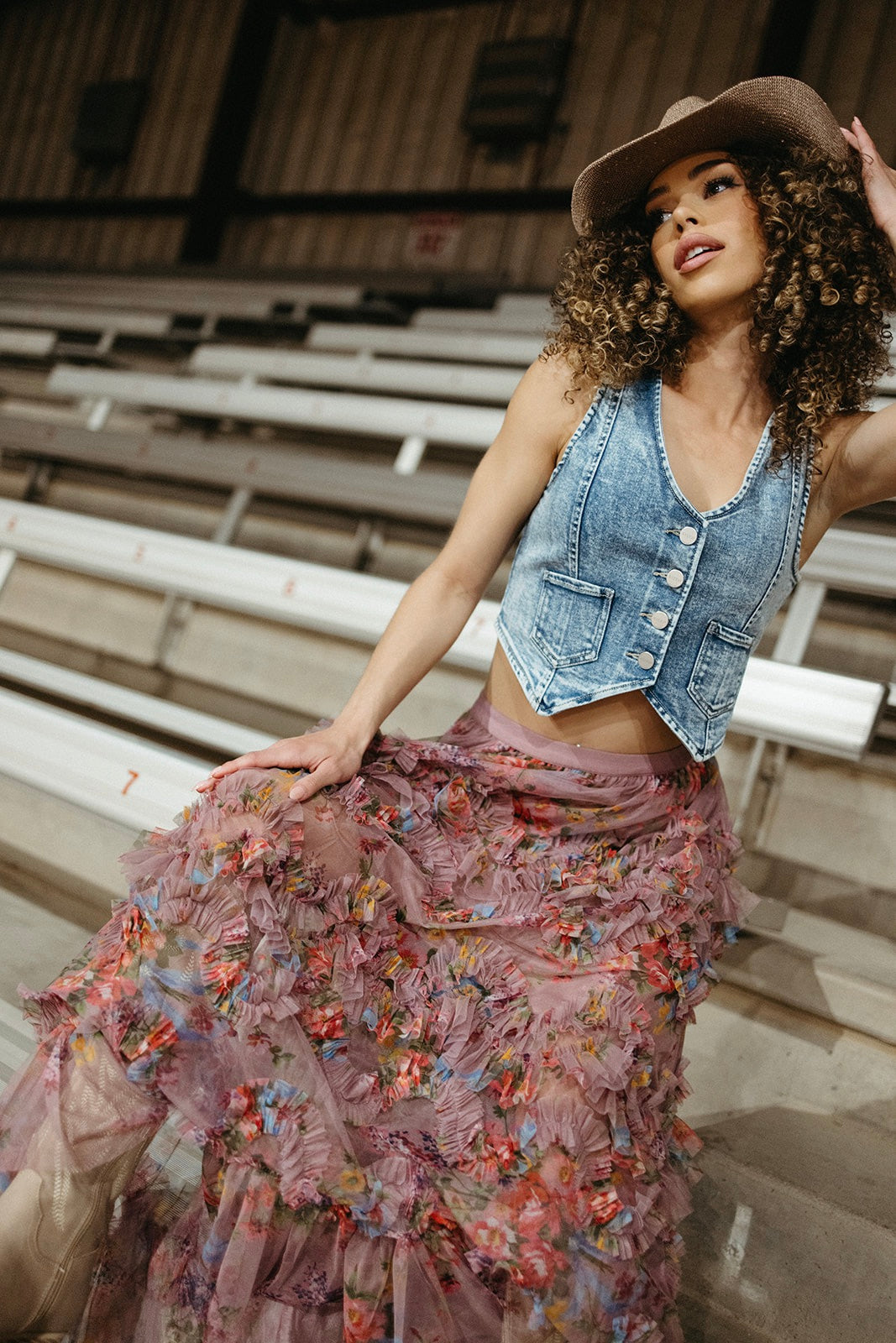 Western Dreams Denim Vest