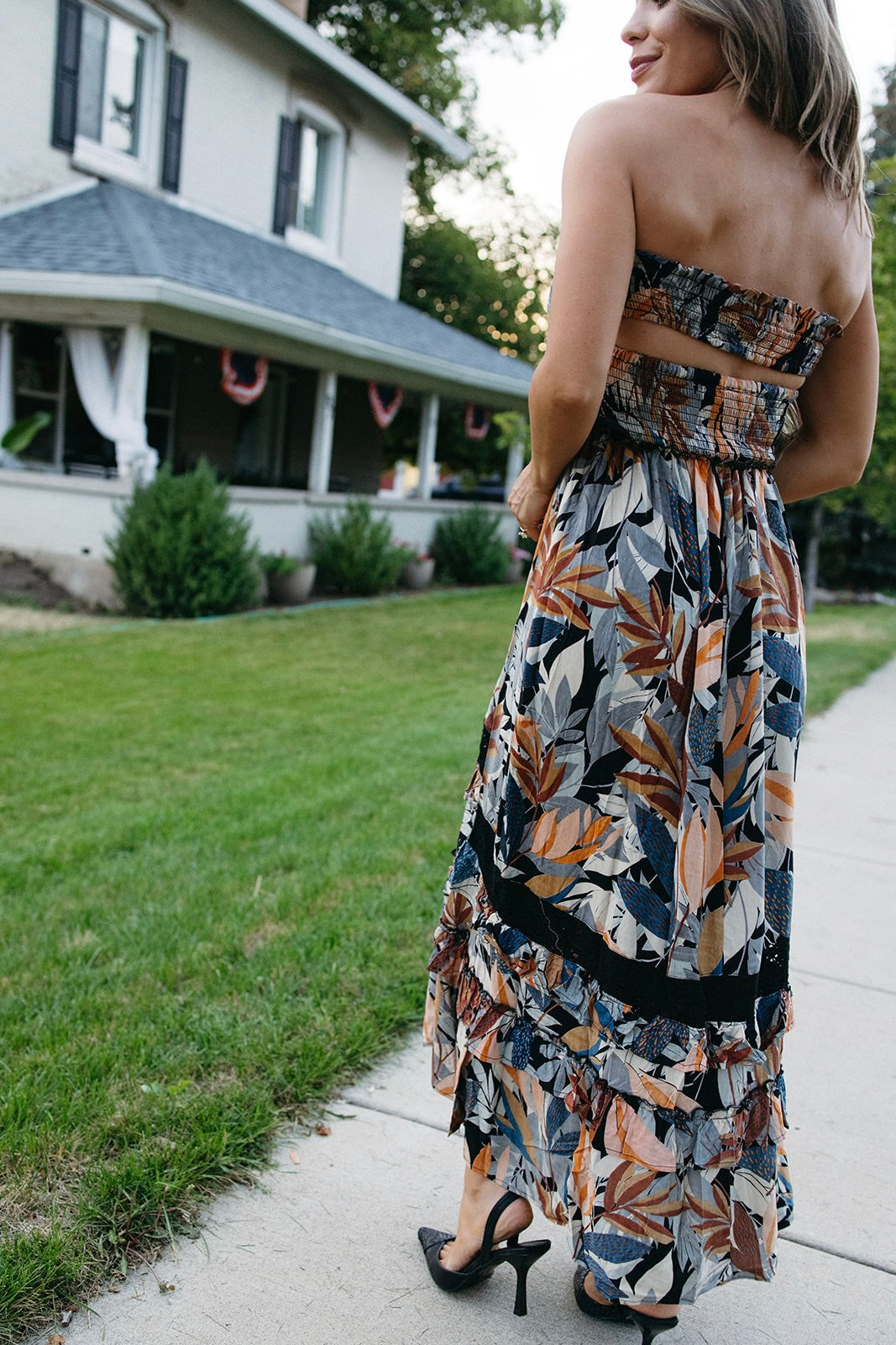 Harvest Breeze Midi Dress