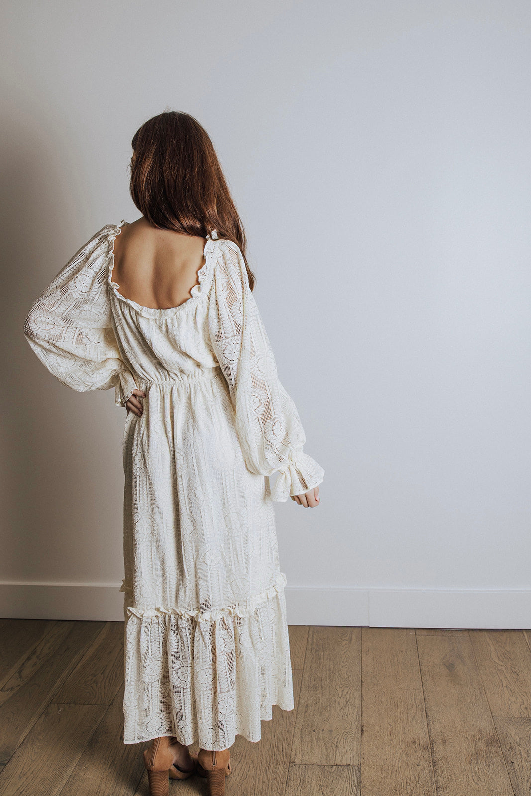 Pure Wonder Lace Tiered Maxi Dress - FINAL SALE