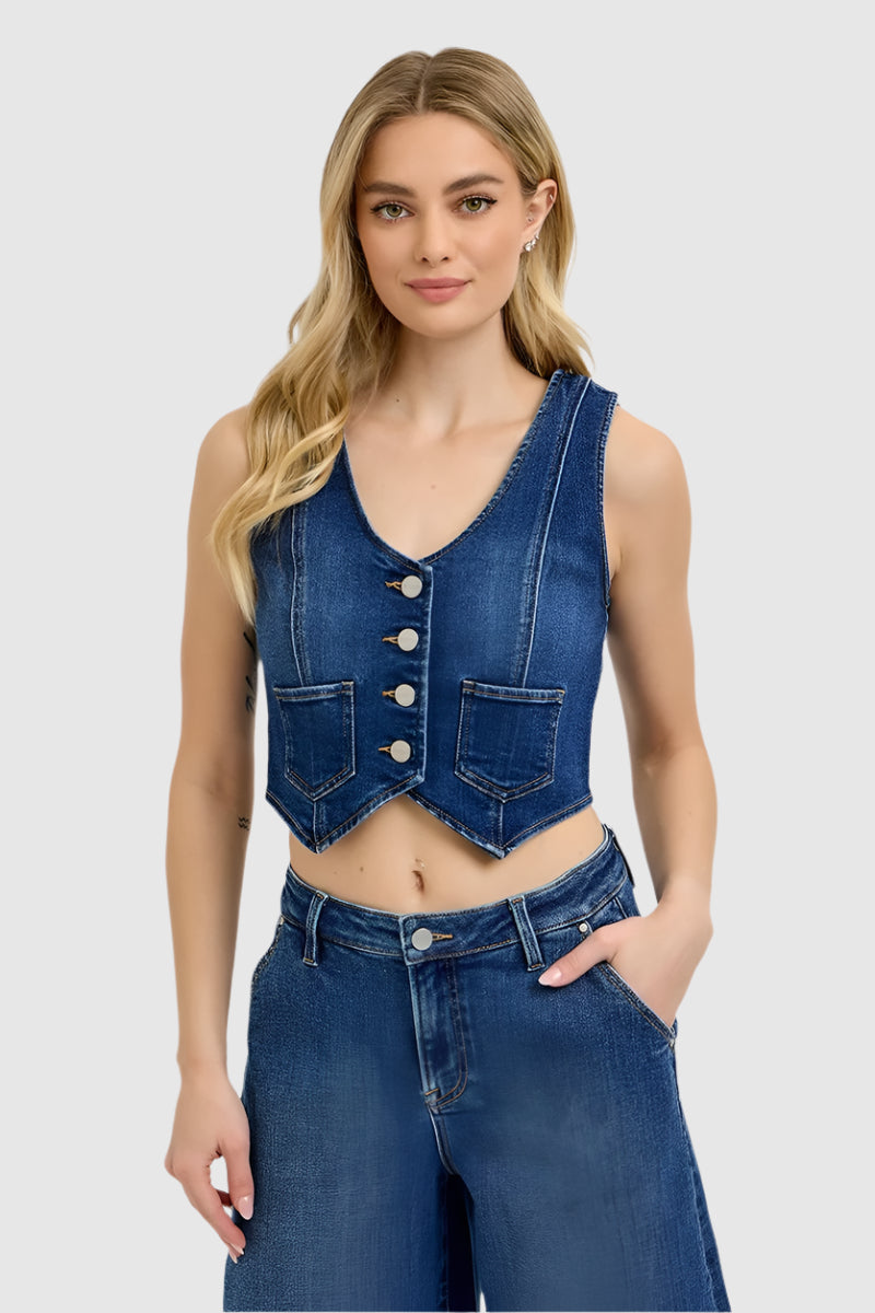 Western Dreams Denim Vest