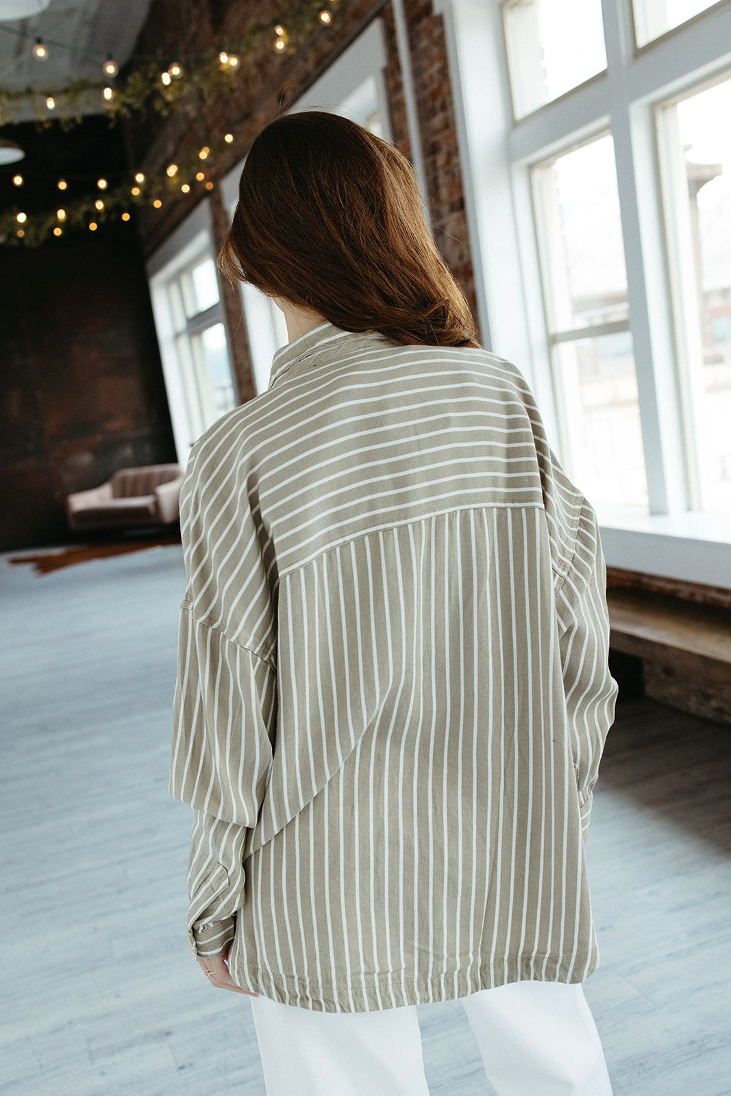 Lee Striped Button Down