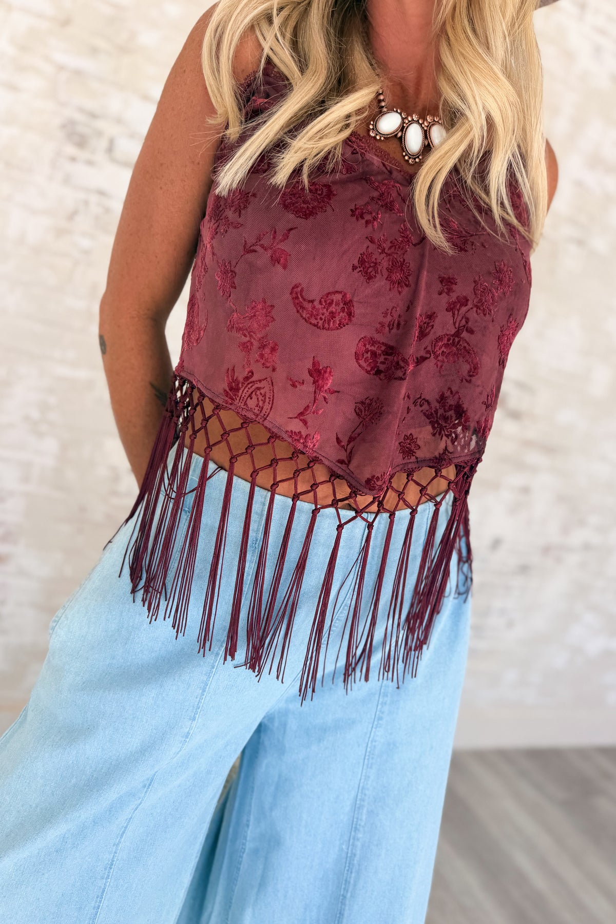 Keep It Wicked Fringe Top