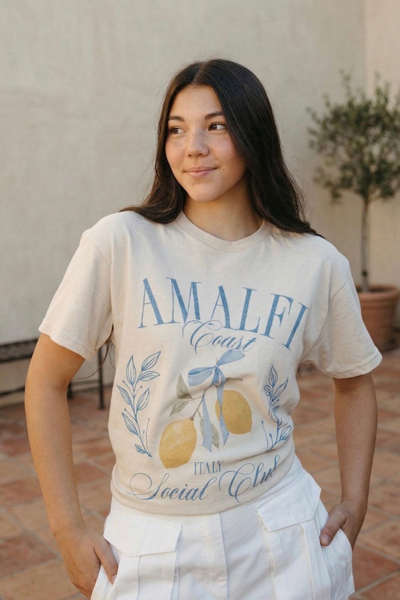 Amalfi Coast Graphic Tee - FINAL SALE