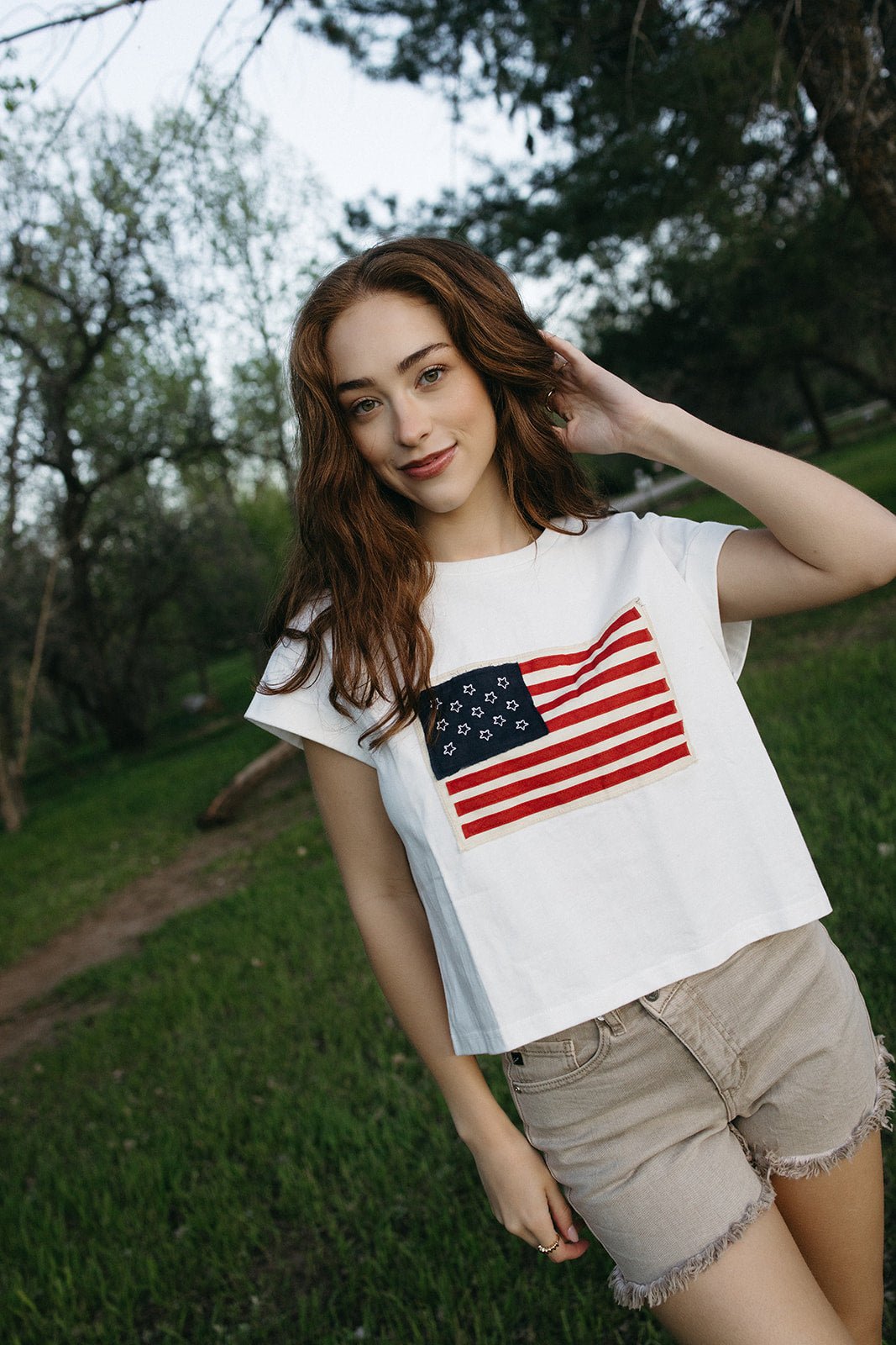 American Flag Tee
