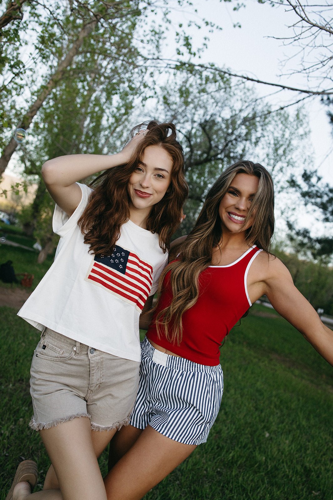 American Flag Tee