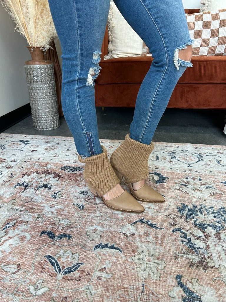 Anita Sweater Ankle Booties - FINAL SALE