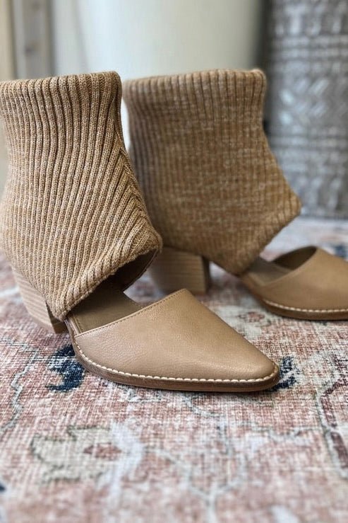 Anita Sweater Ankle Booties - FINAL SALE