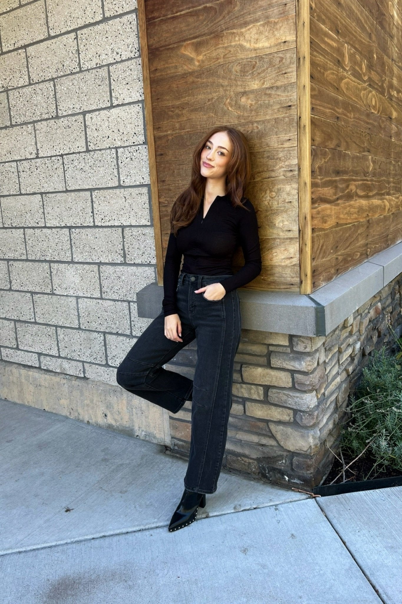 Autumn Aura Zipper Top - FINAL SALE