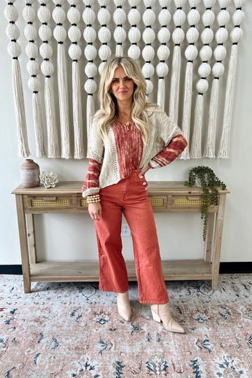 Baldwin Washed Cotton Pants - FINAL SALE