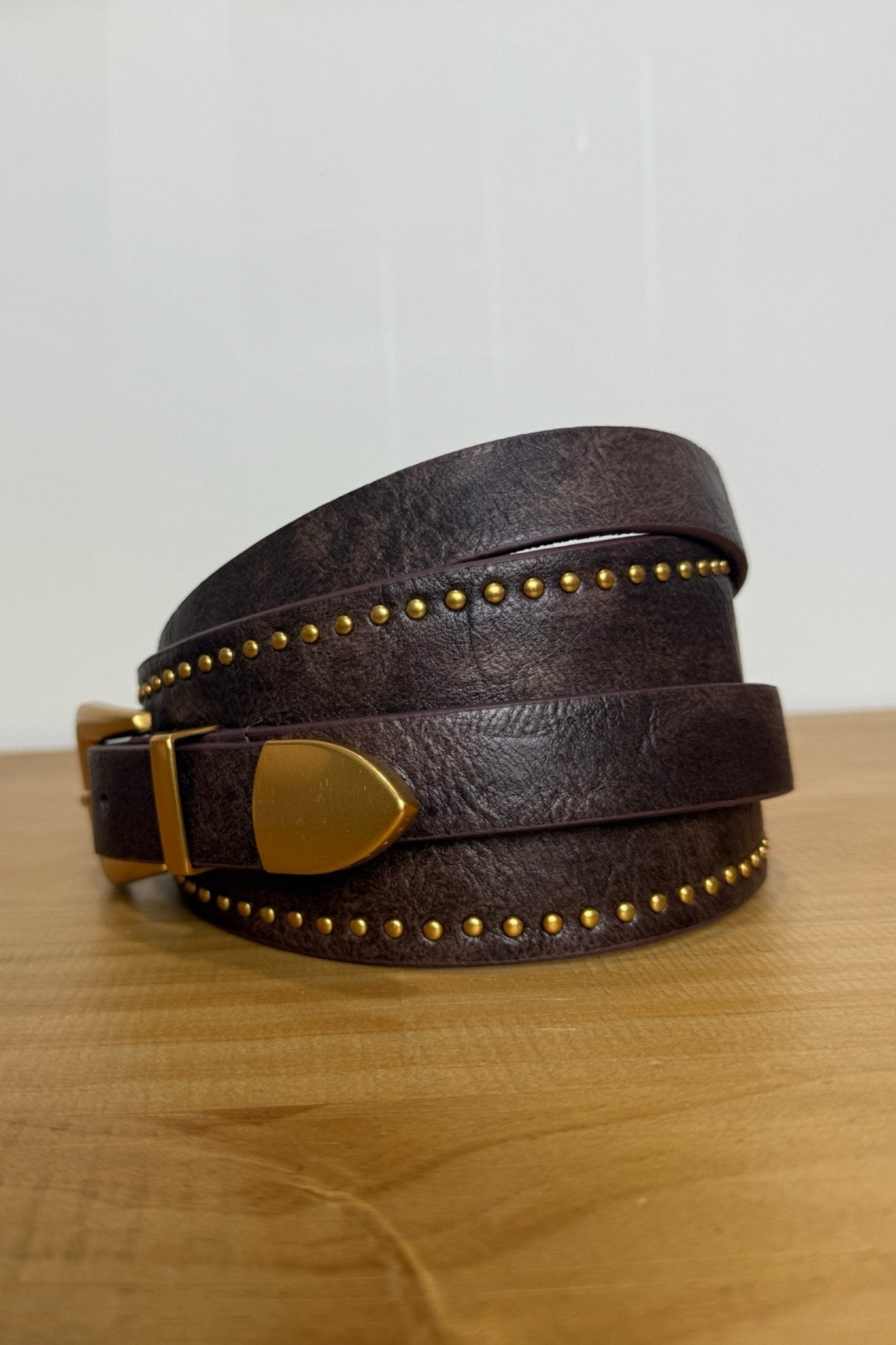 Barrel Aged Studded Belt