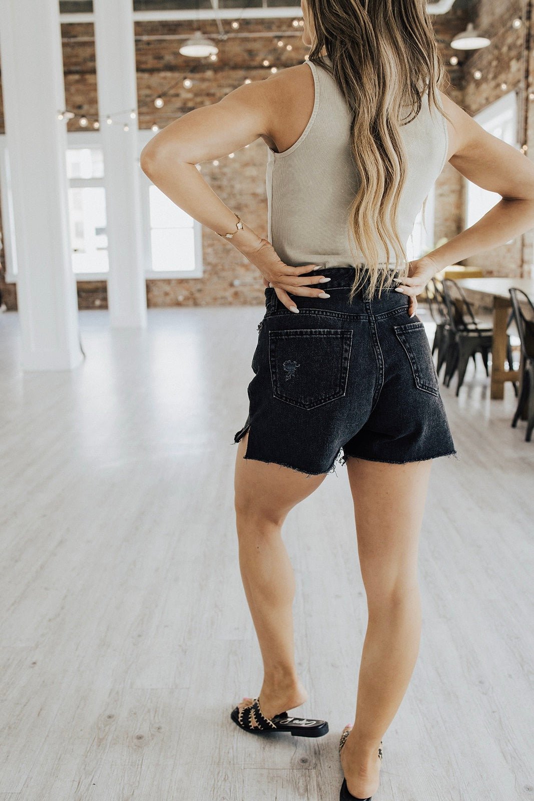 Blaise High Rise Shorts - FINAL SALE