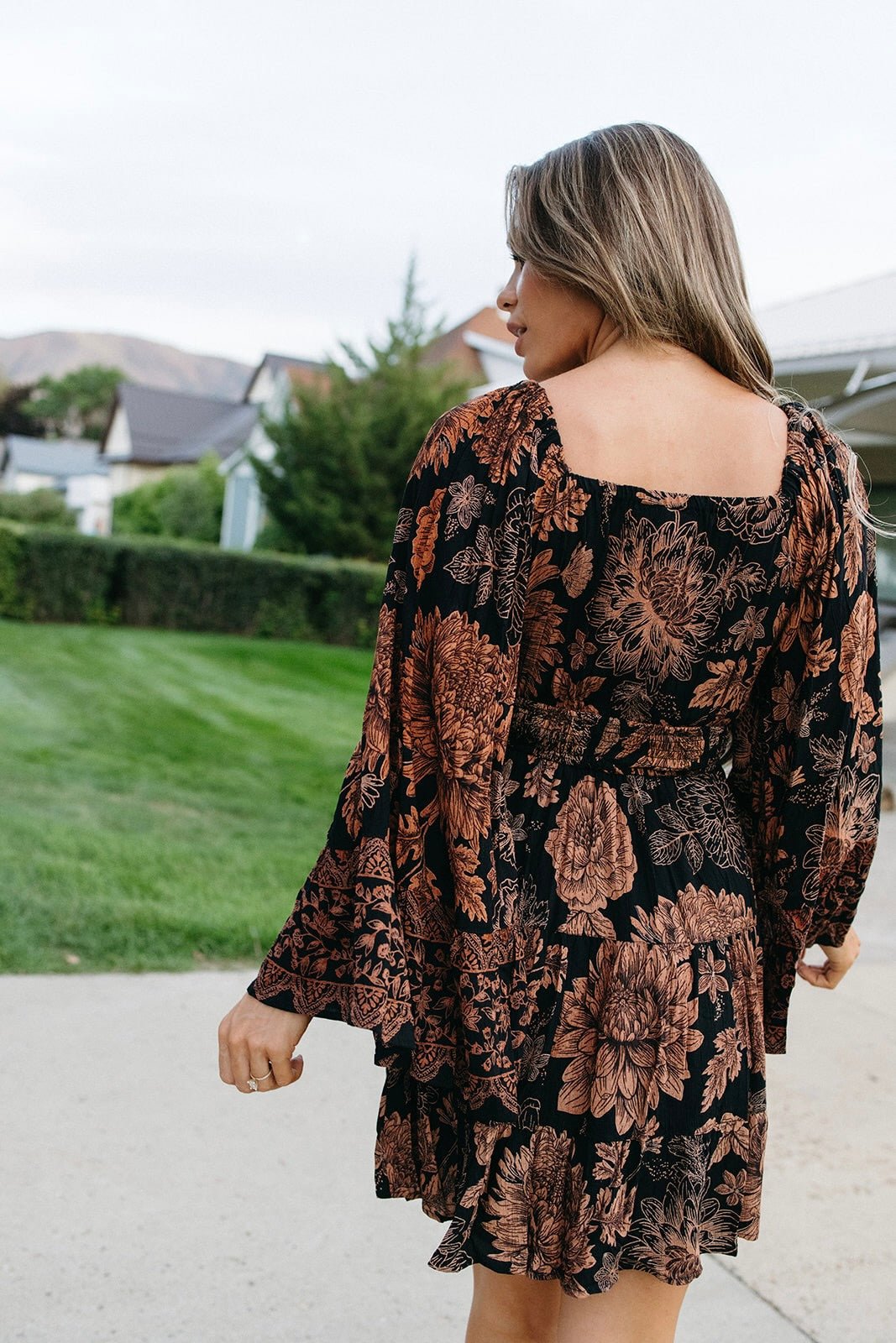 Brown Eyed Beauty V-Neck Dress