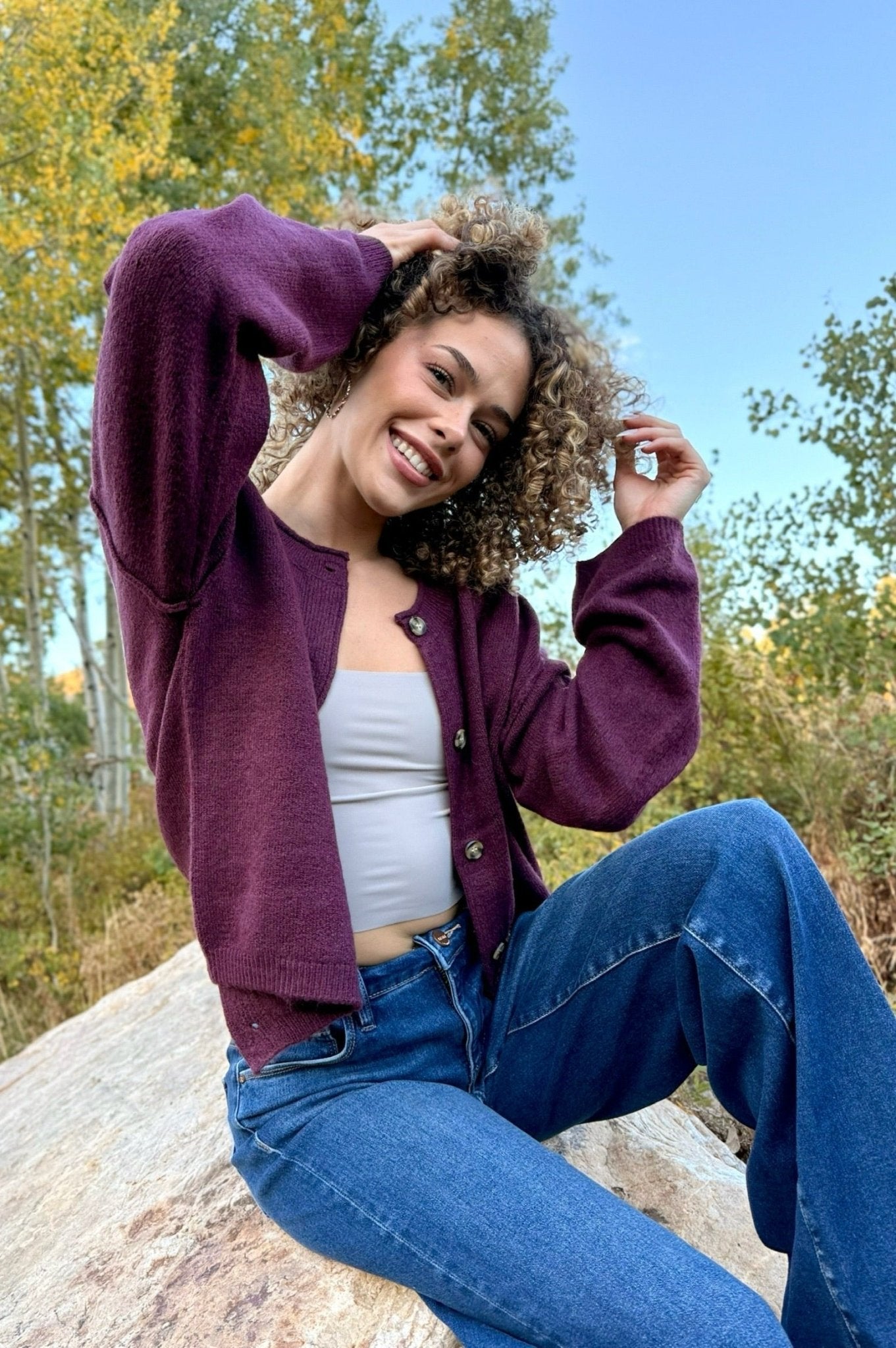 Buttoned & Unbothered Cardigan