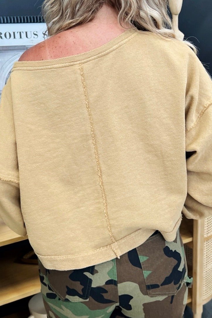 Cabo French Terry Top - FINAL SALE