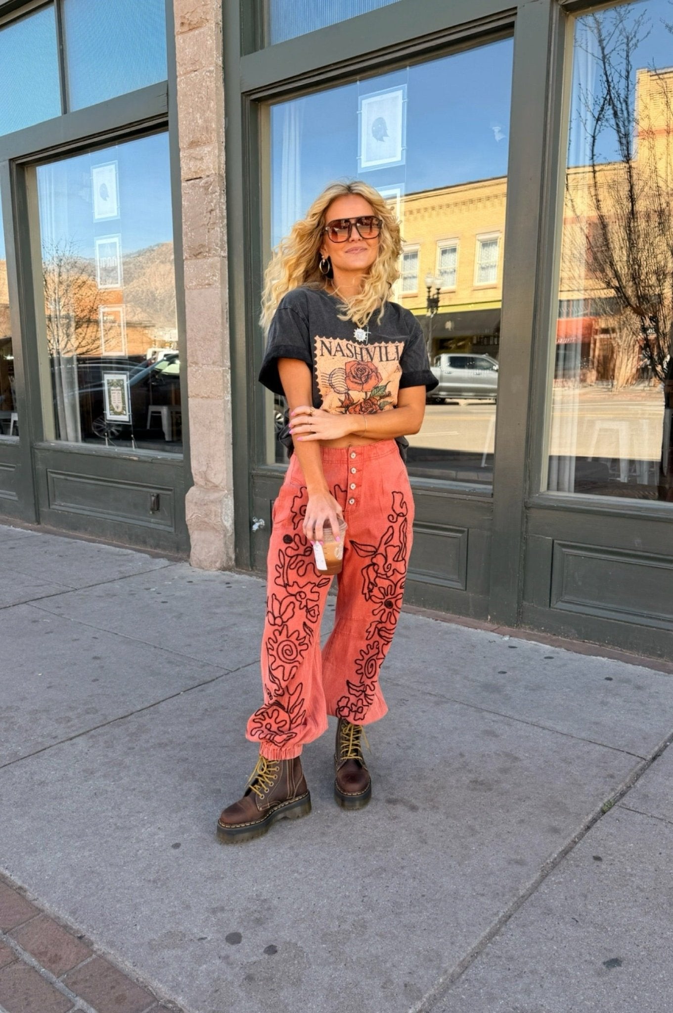 Can't Hide Embroidered Pants