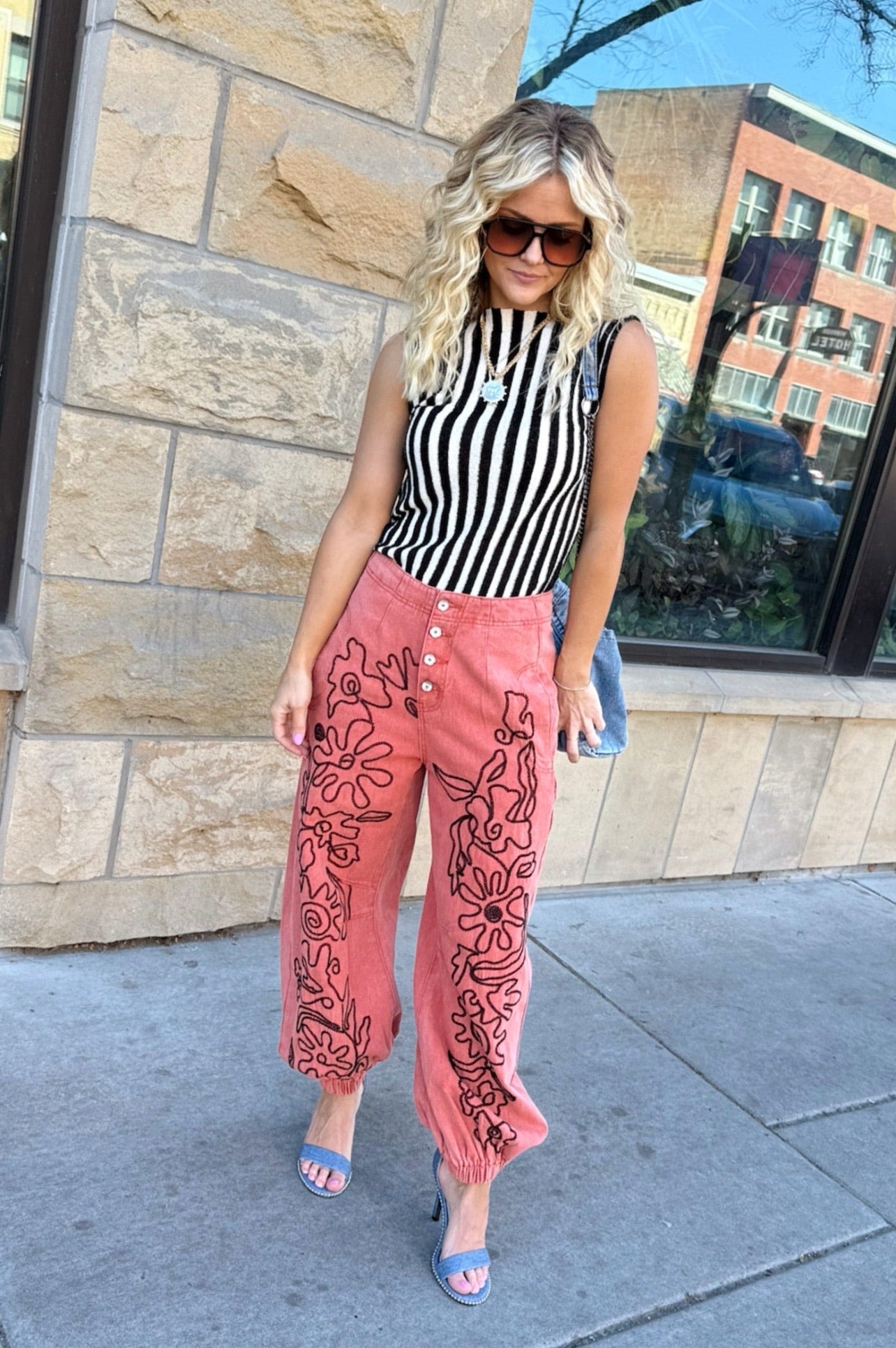 Can't Hide Embroidered Pants