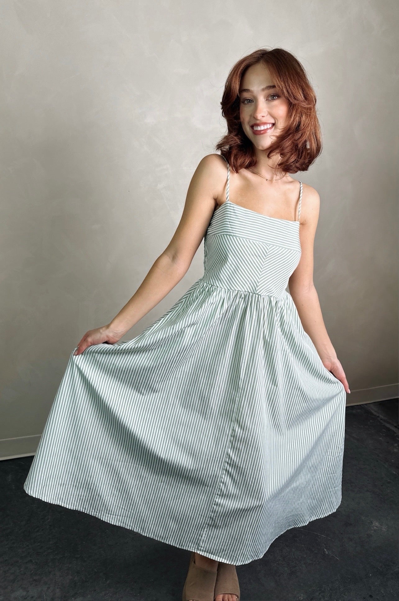 Capri in Spring Dress