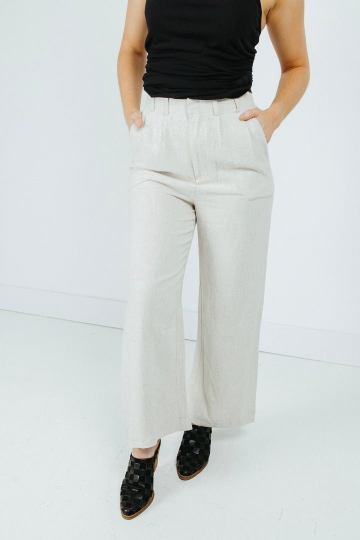 Caprina Linen Pants - FINAL SALE