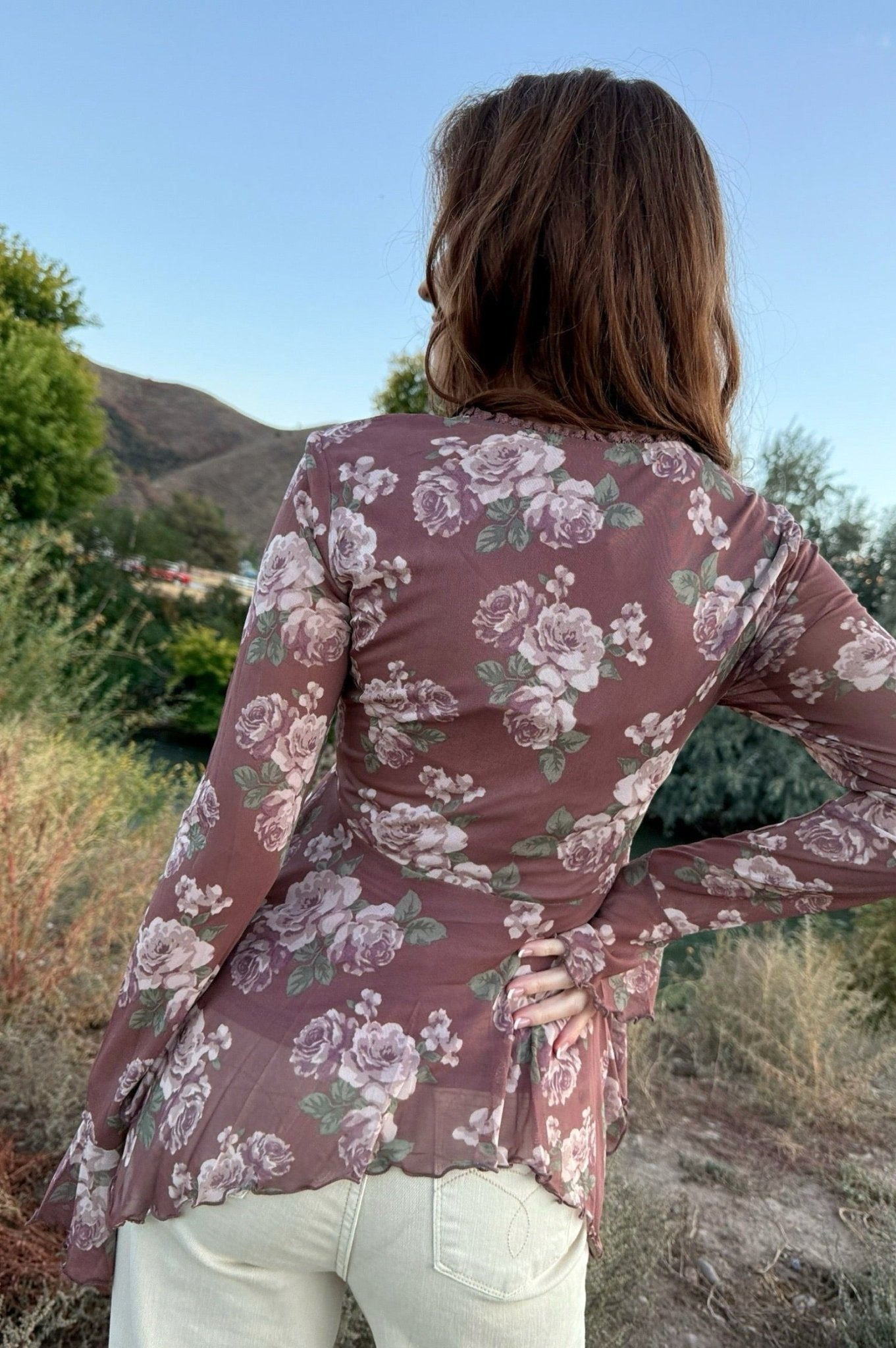 Cassia V Neck Top