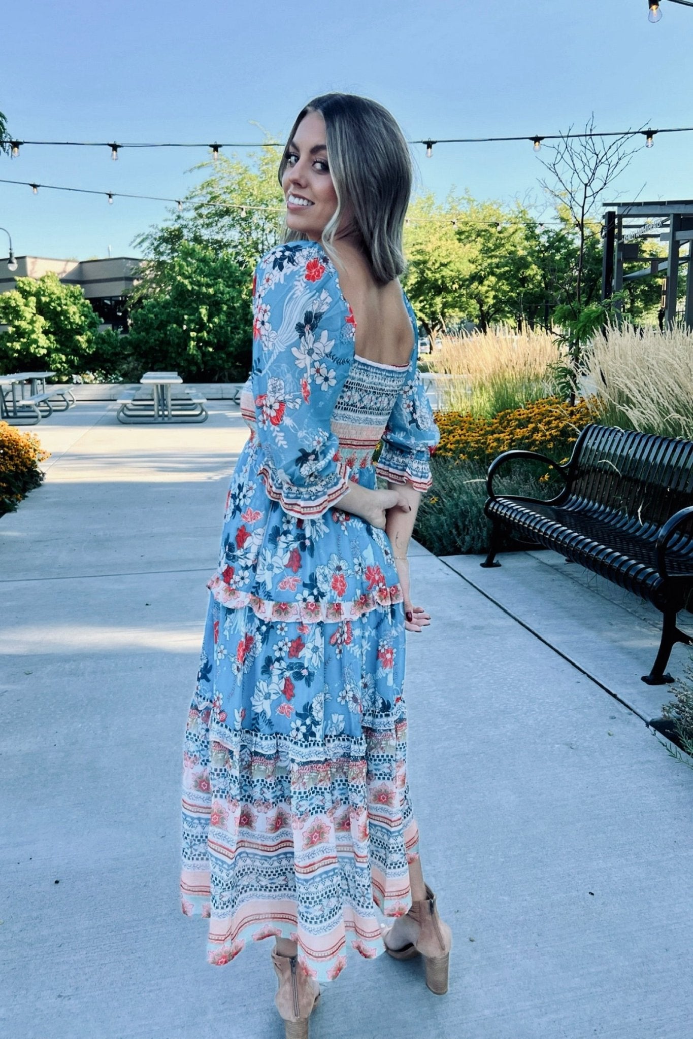 Celeste Floral Dress - FINAL SALE
