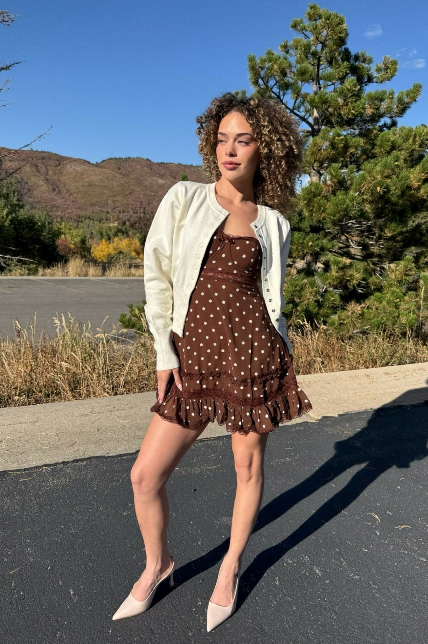 Cocoa Kiss Mini Dress