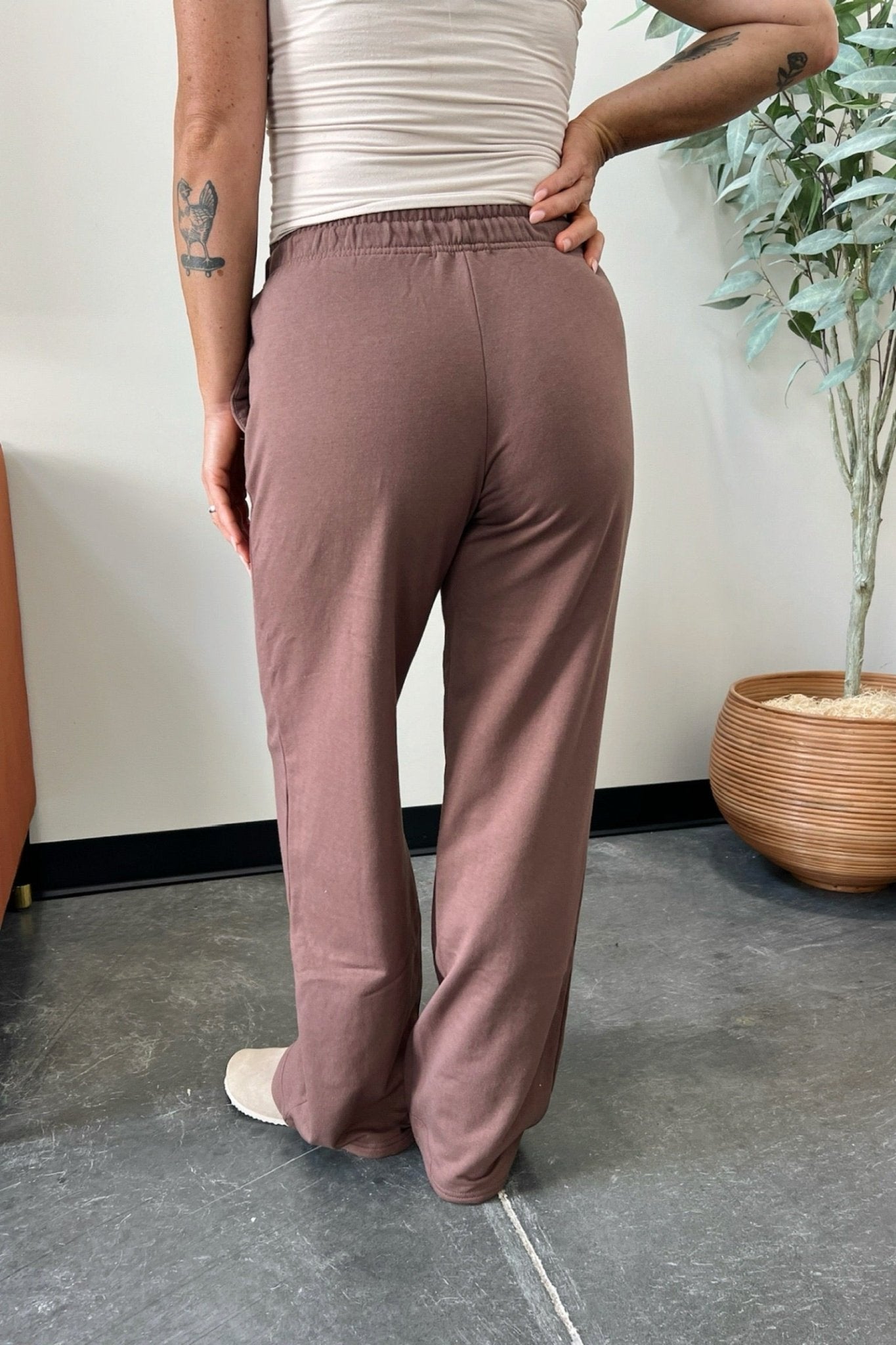 Coffee Run Straight Leg Fleece Joggers