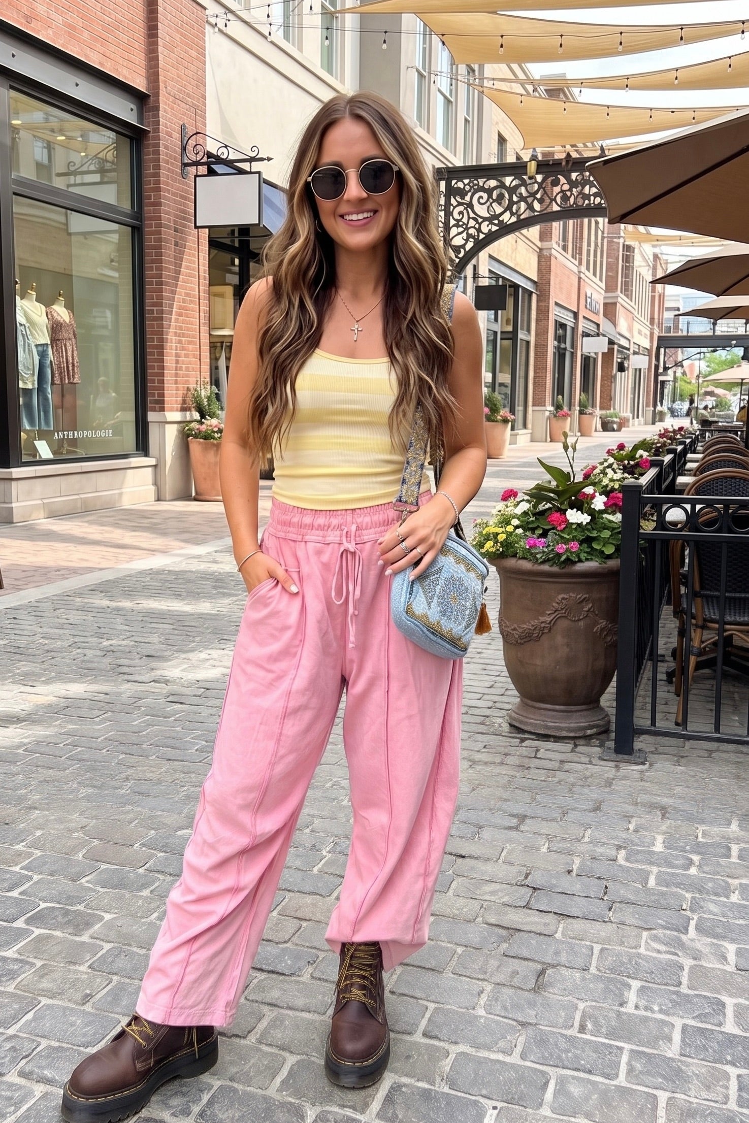 Hometown Hideaway Barrel Pants
