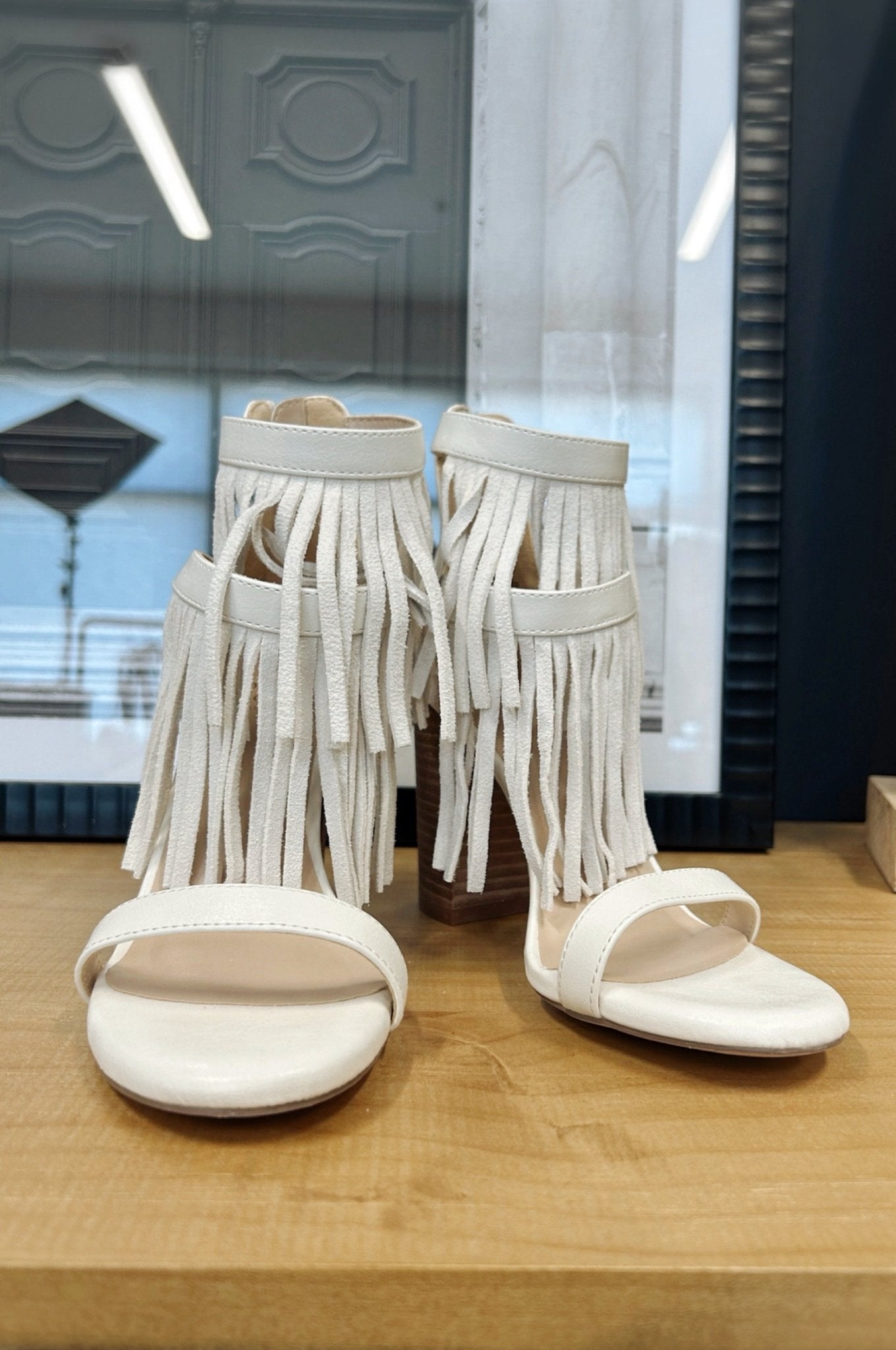 Dawson Fringe Heels - FINAL SALE