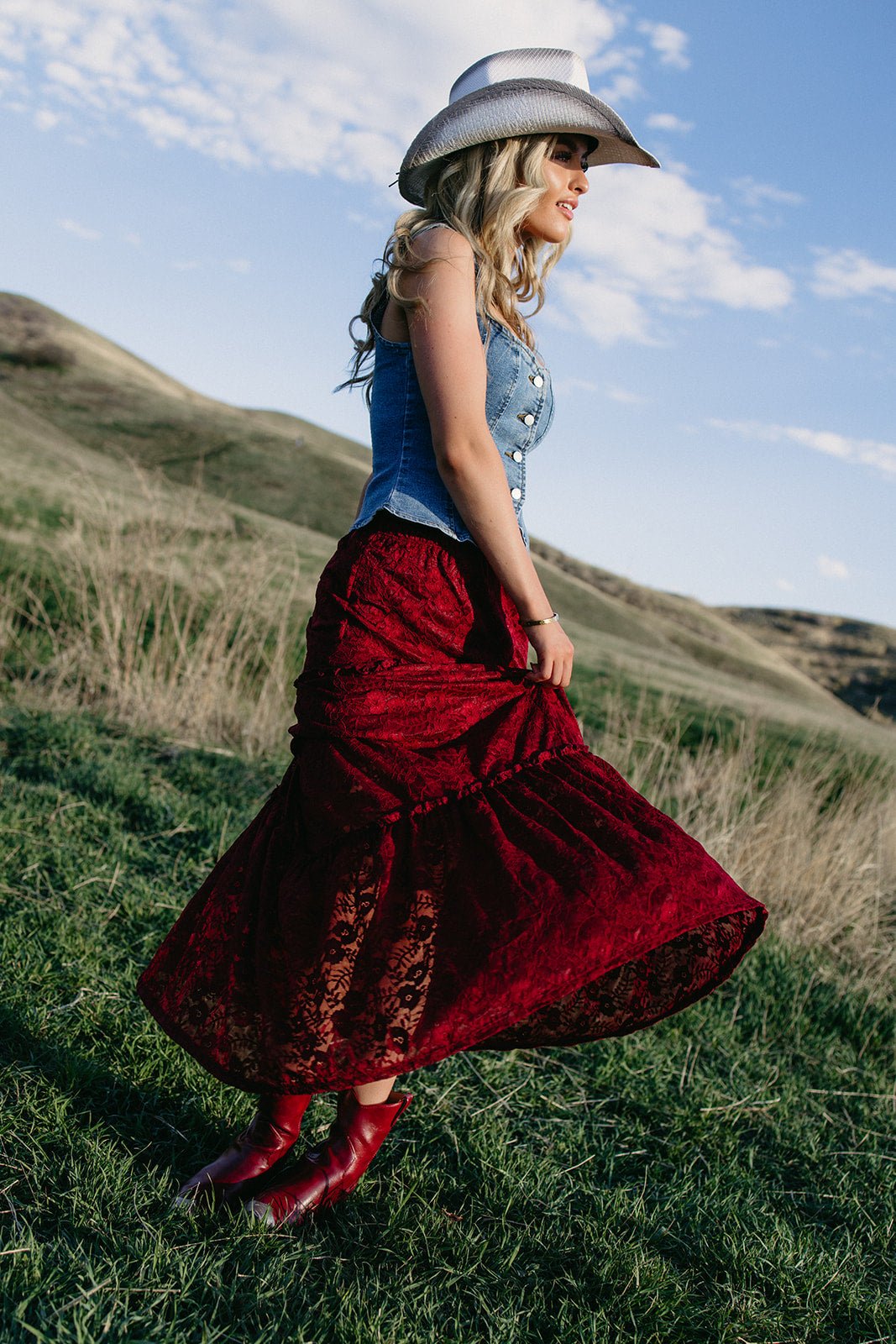 Deep Water Denim Tank