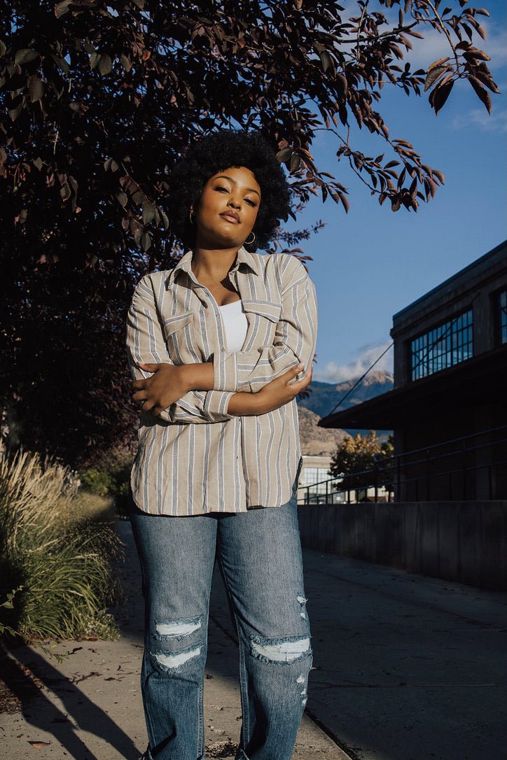 Delle Button Down Shirt - FINAL SALE