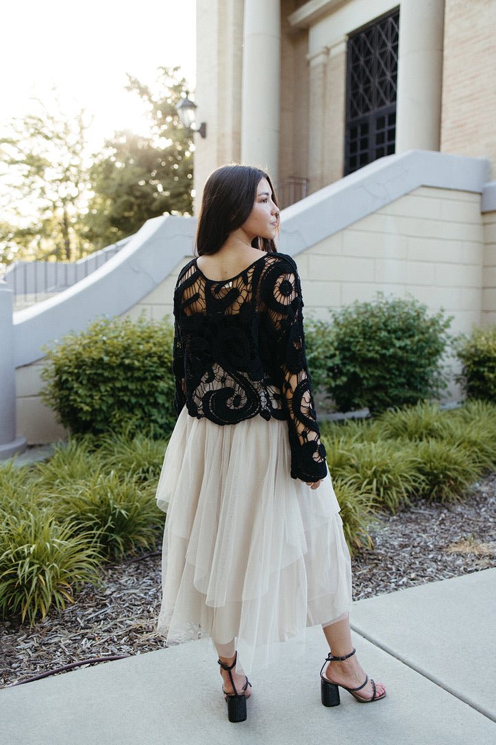 Dreamweaver Crochet Top - FINAL SALE