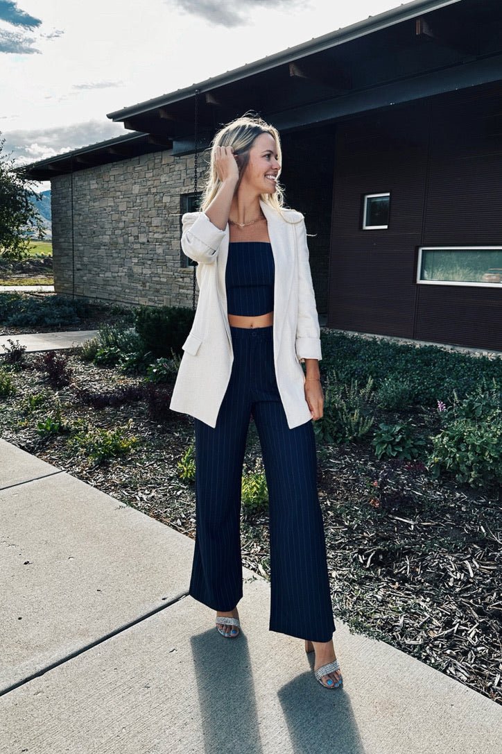 Executive Lines Tube Top - FINAL SALE