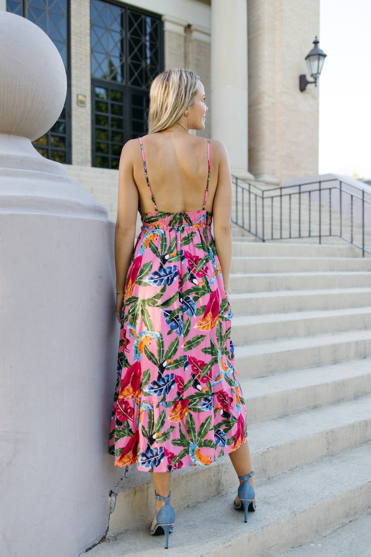 Exotic Escape Midi Dress - FINAL SALE