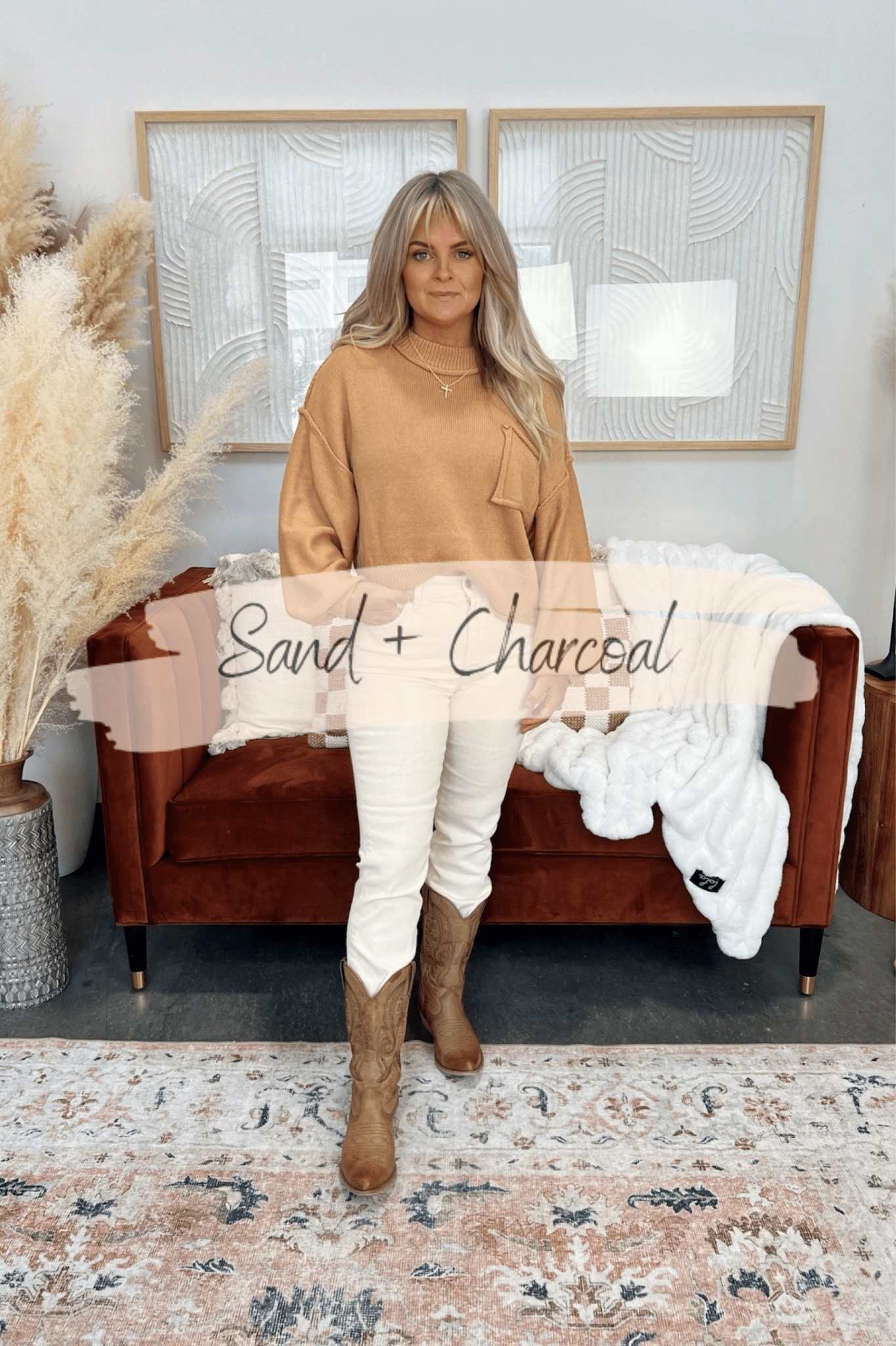 Flora Long Sleeve Sweater - FINAL SALE