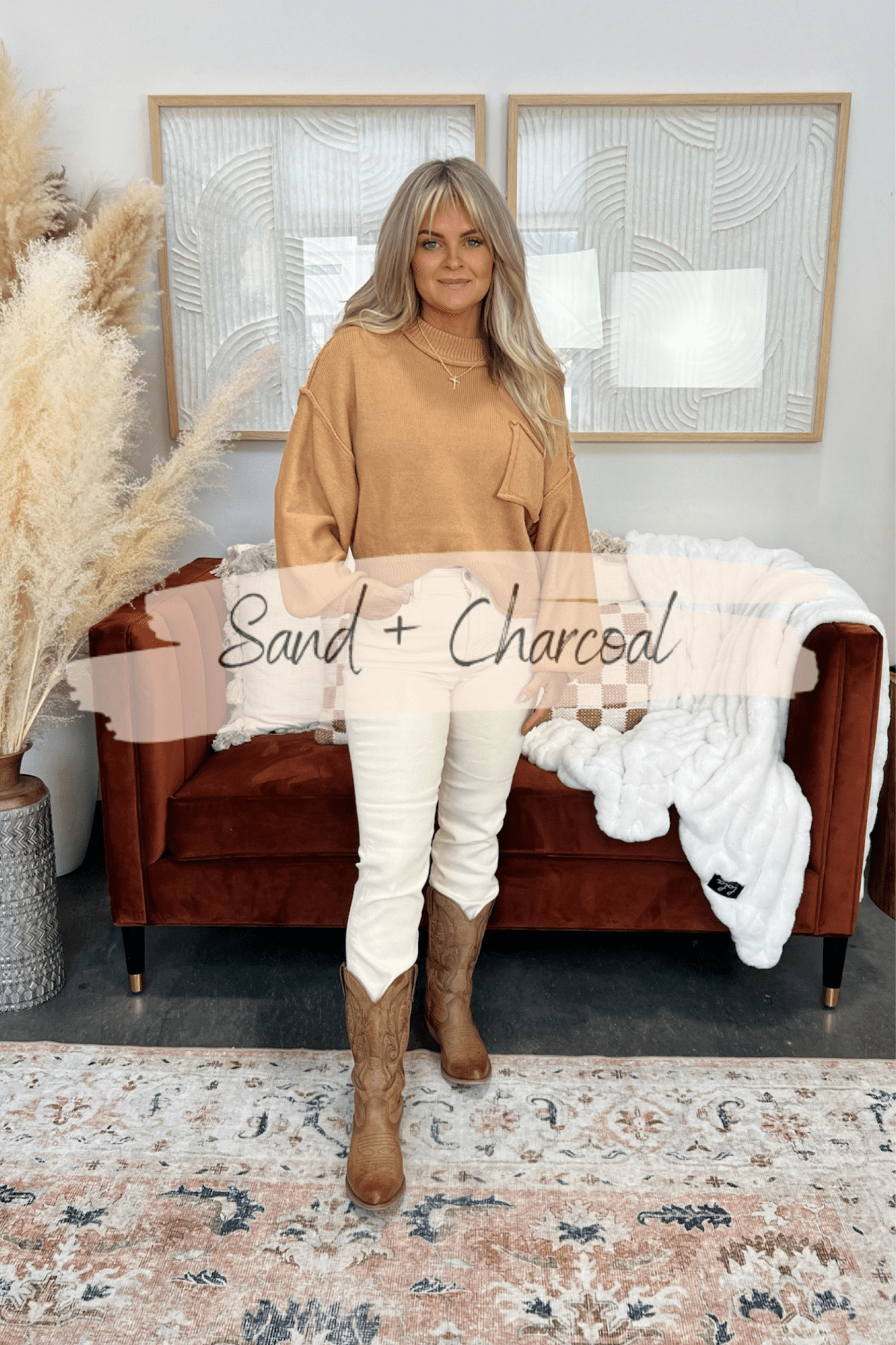 Flora Long Sleeve Sweater - FINAL SALE