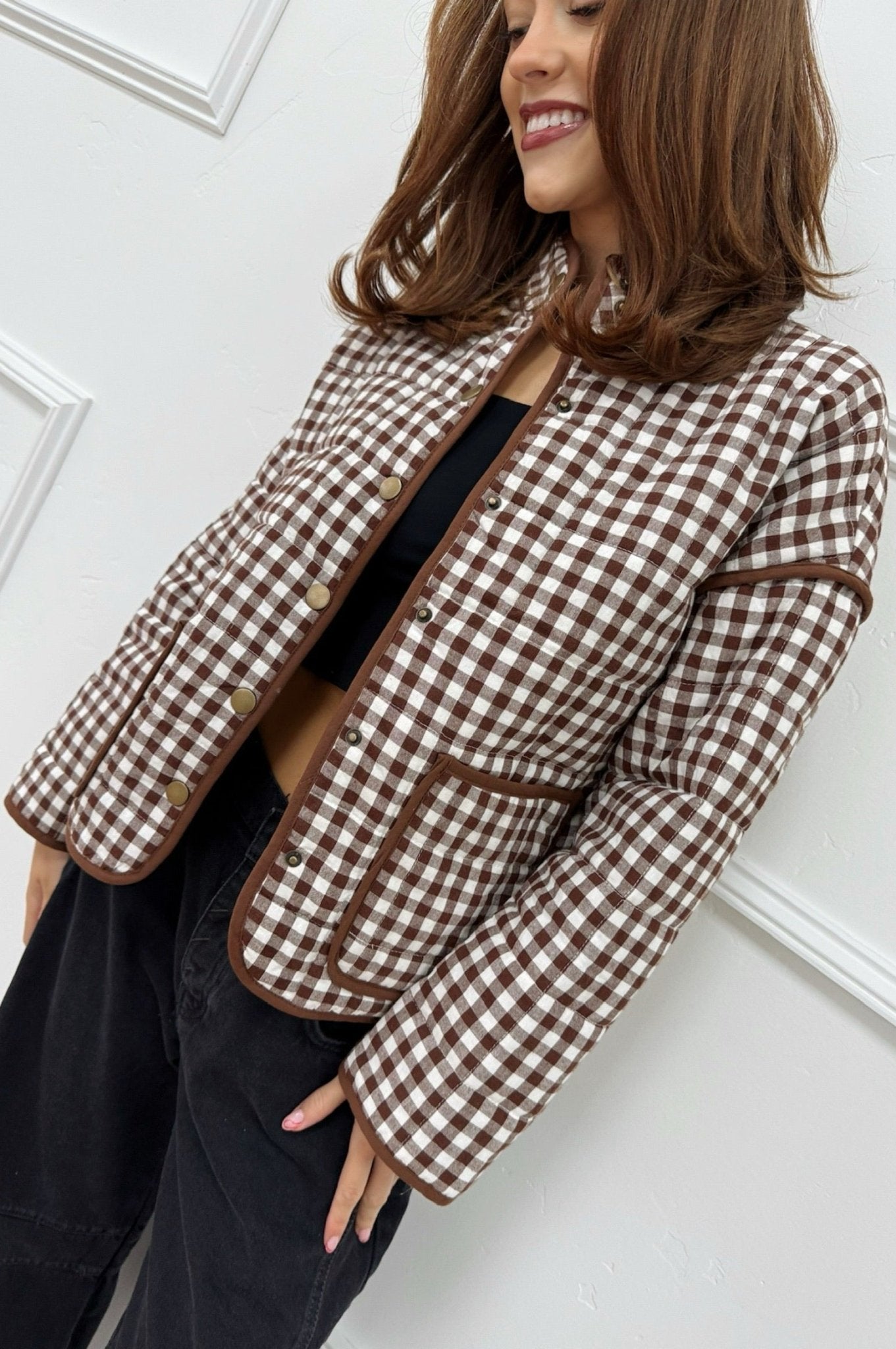 Fox Hollow Gingham Jacket