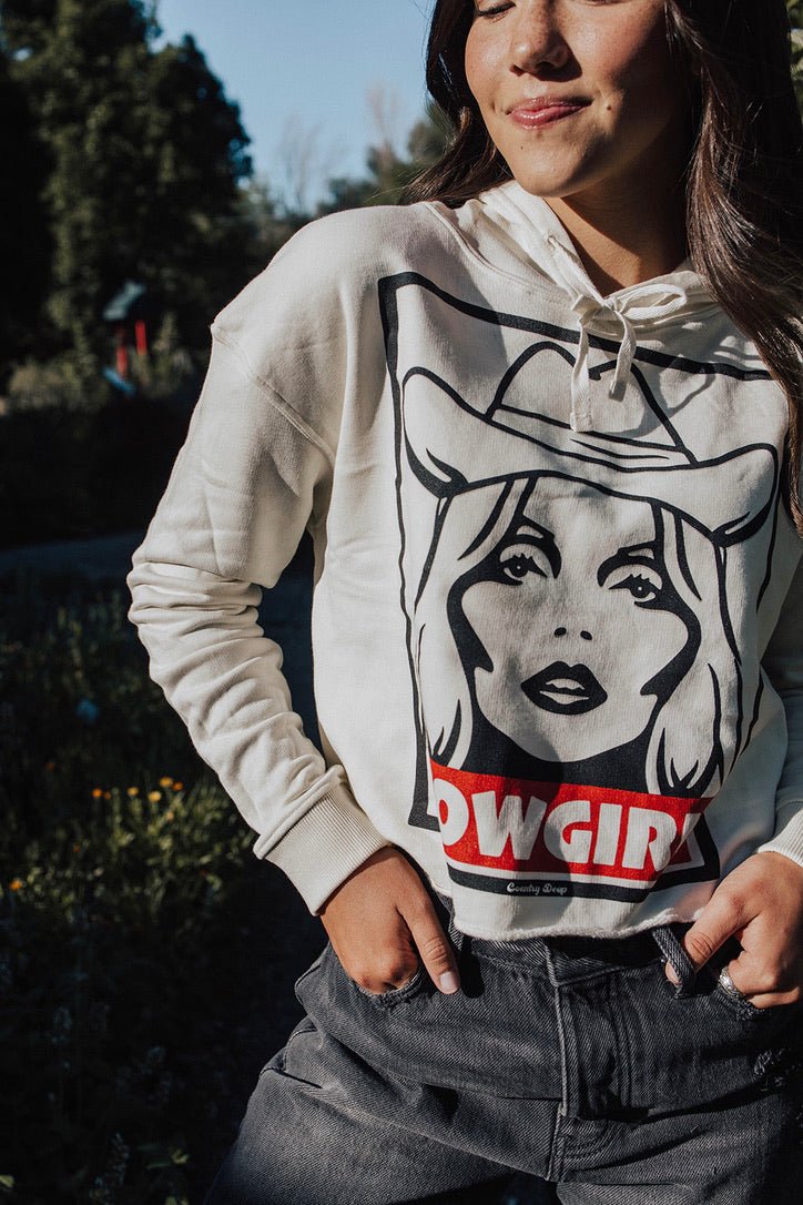 Franny Crop Hoodie - FINAL SALE