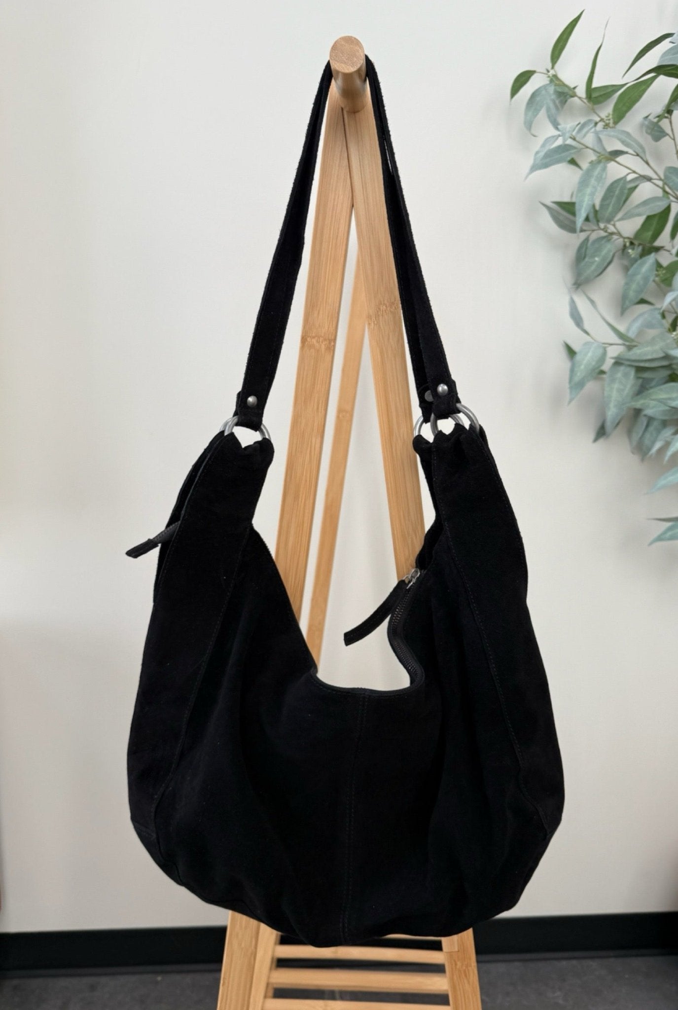 Free People Roma Suede Tote Bag