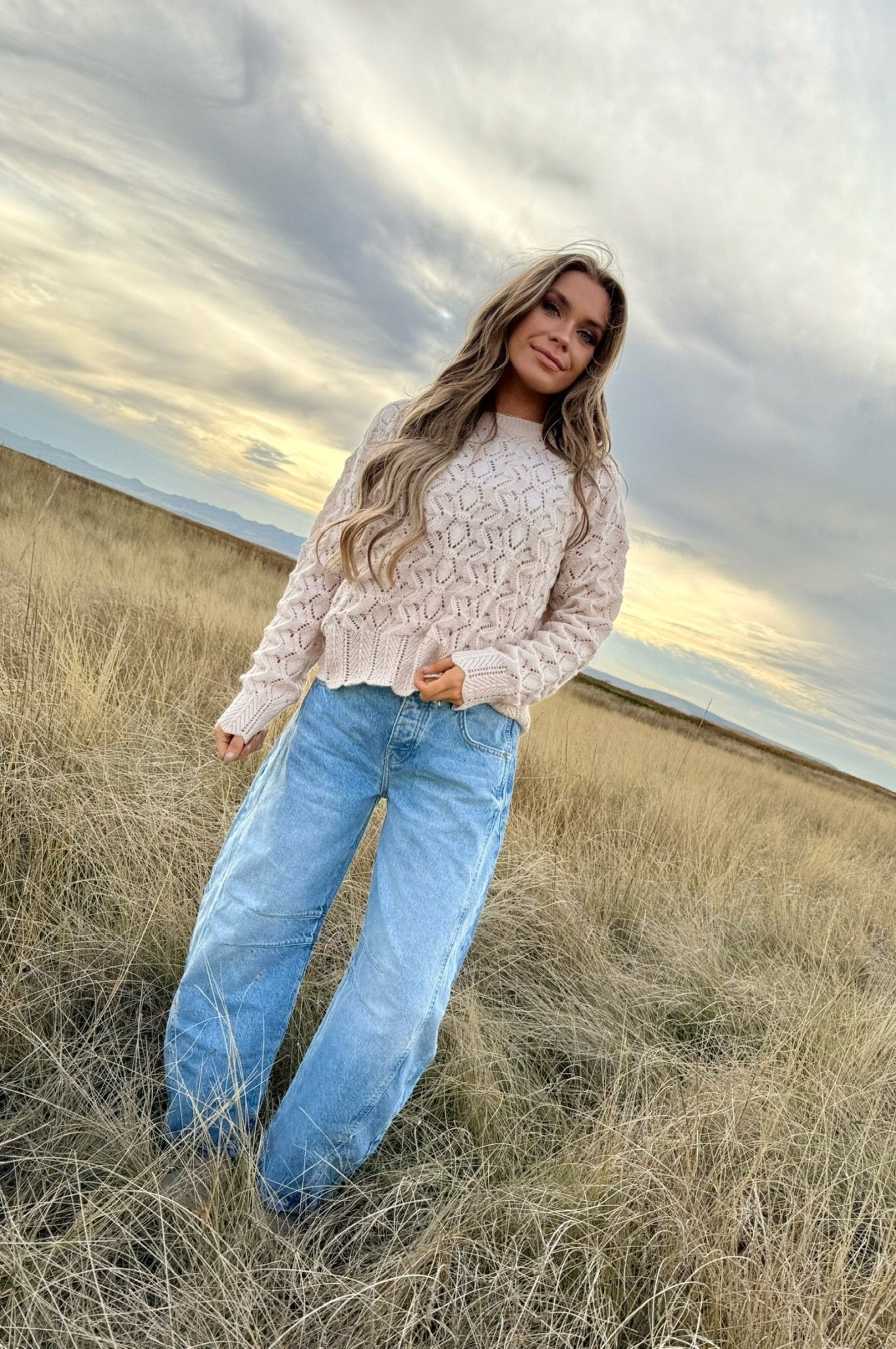 Free People Barrel Jeans, Barrel Jeans, Free People Good Luck Barrel Jeans