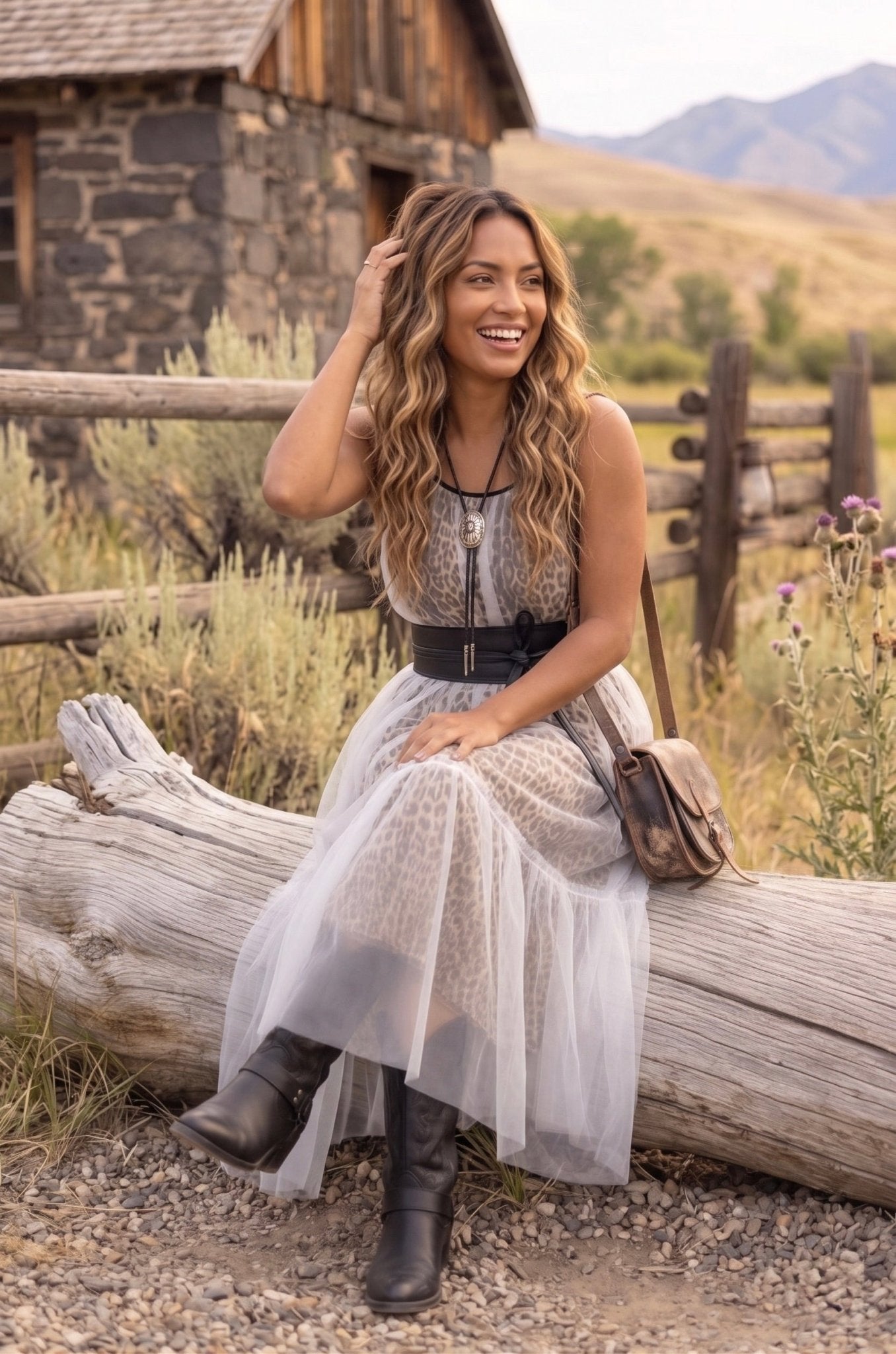 Free Soul Leopard Dress
